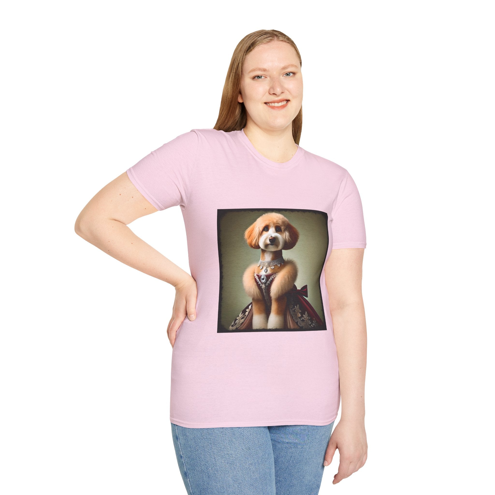 Aussiedoodle Diamond Drip | Unisex Dog T-Shirt