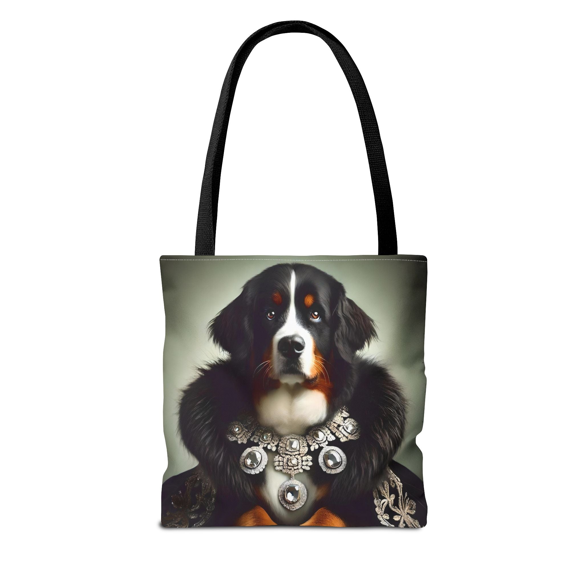 Bernese Mountain Dog Tote Bag | Diamond Queen Dog Lover Gift