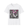 Golden Retriever Shirt | B&W Pink Bow Bold Dog Lover Tee