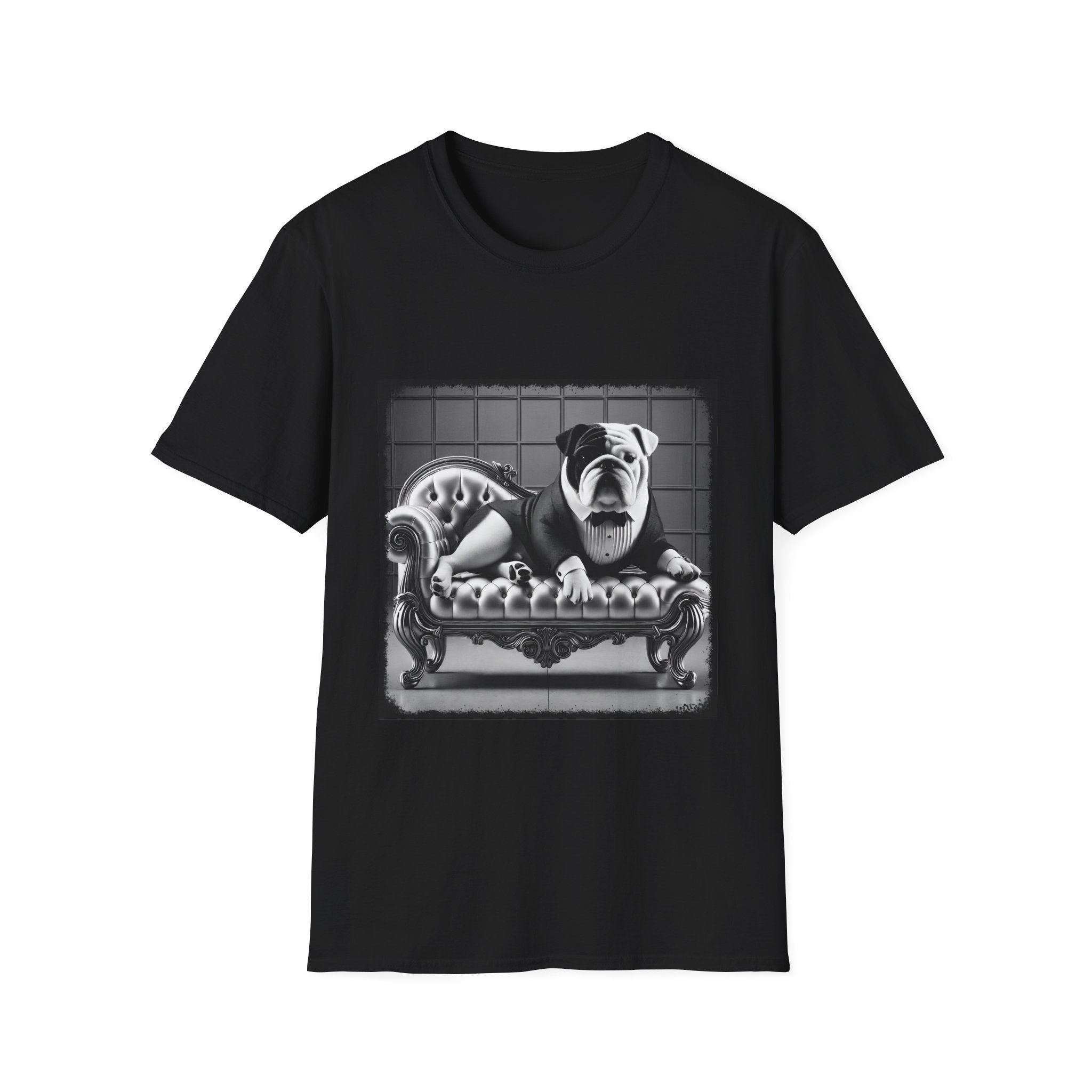 Bulldog Shirt | B&W Boss Dog Lover Tee
