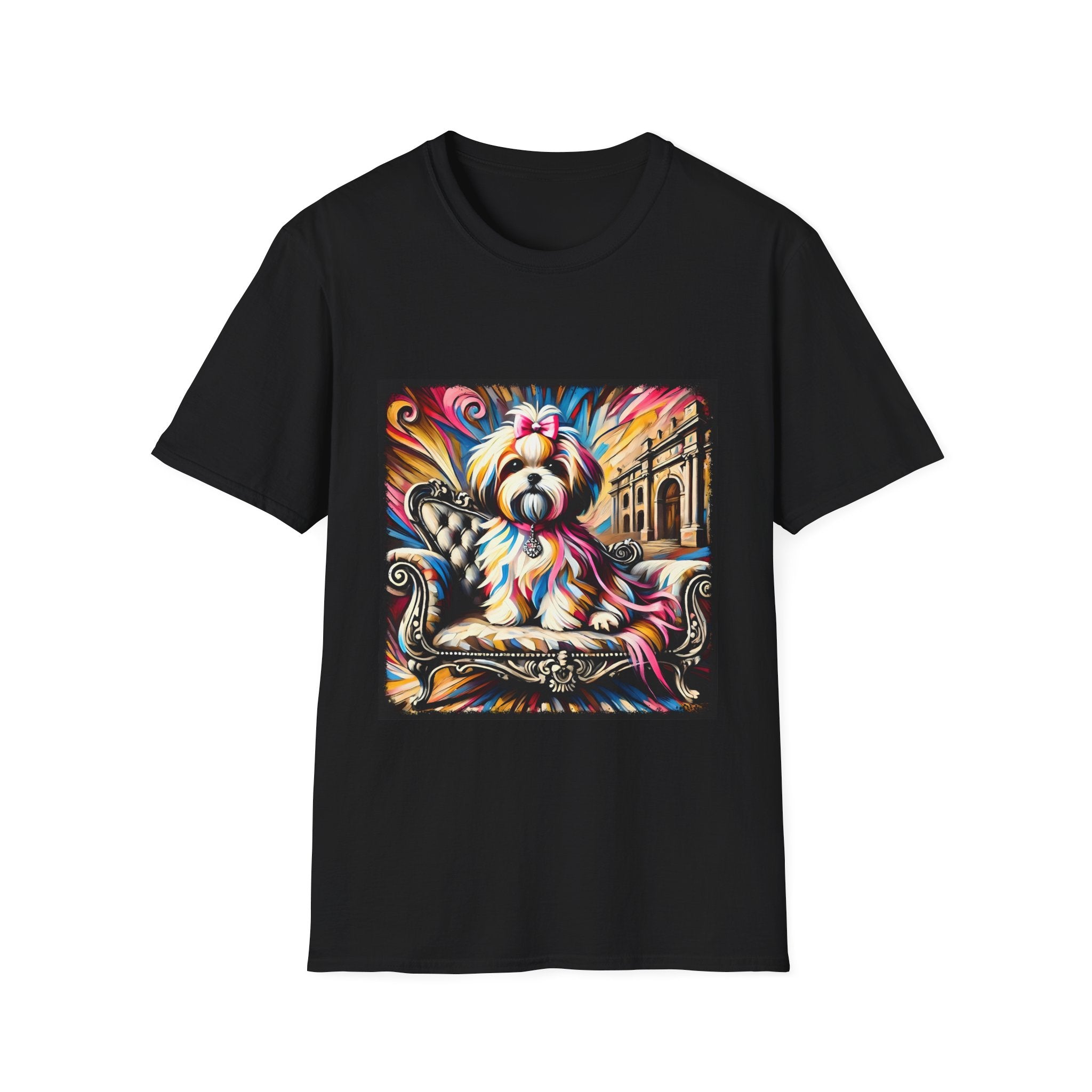 Lhasa Apso Diamond Princess Classic | Unisex Dog T-Shirt