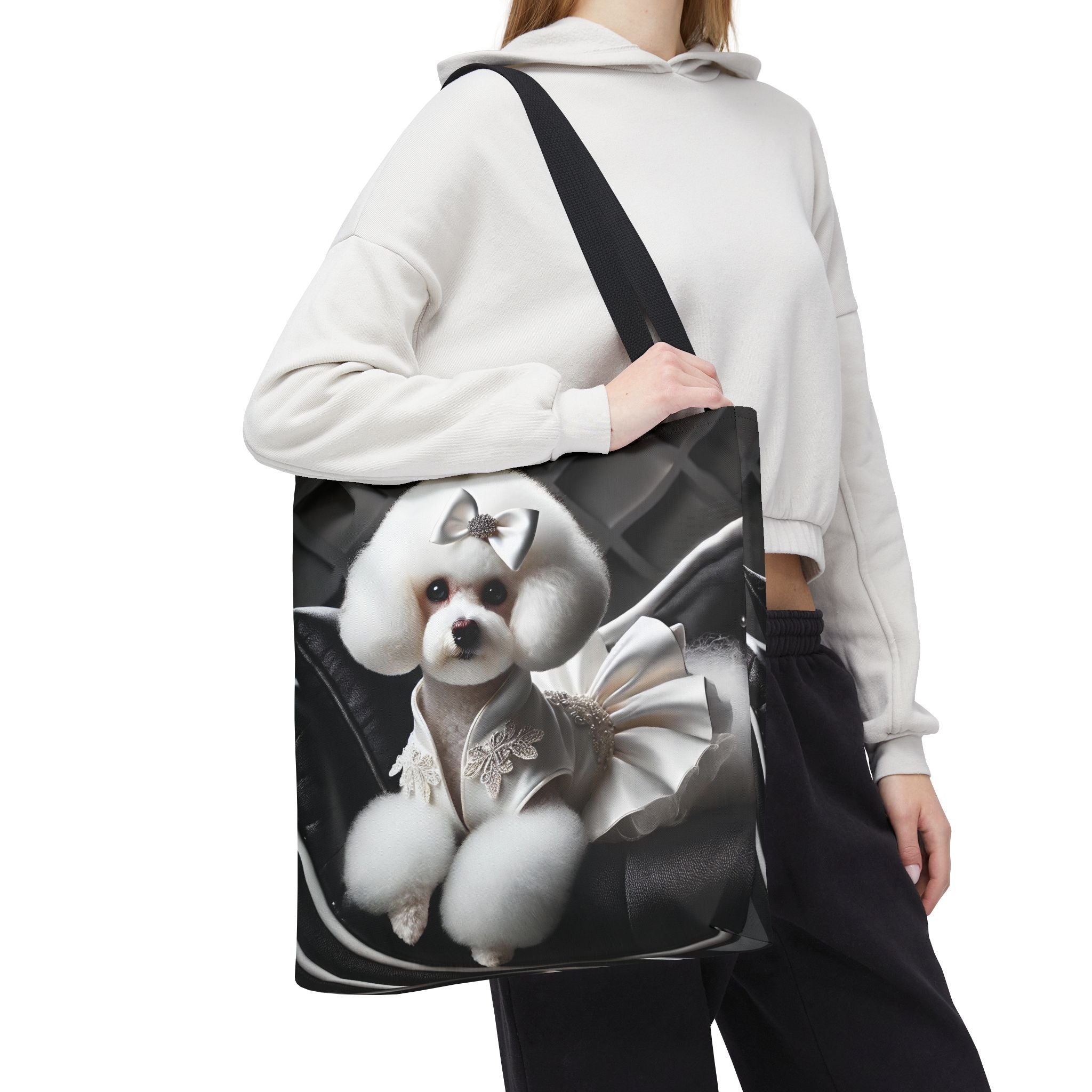 Bichon Frise Tote Bag | Pure Class Dog Lover Gift