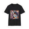 Bernese Mountain Dog Diamond Heart Swirl | Unisex Dog T-Shirt