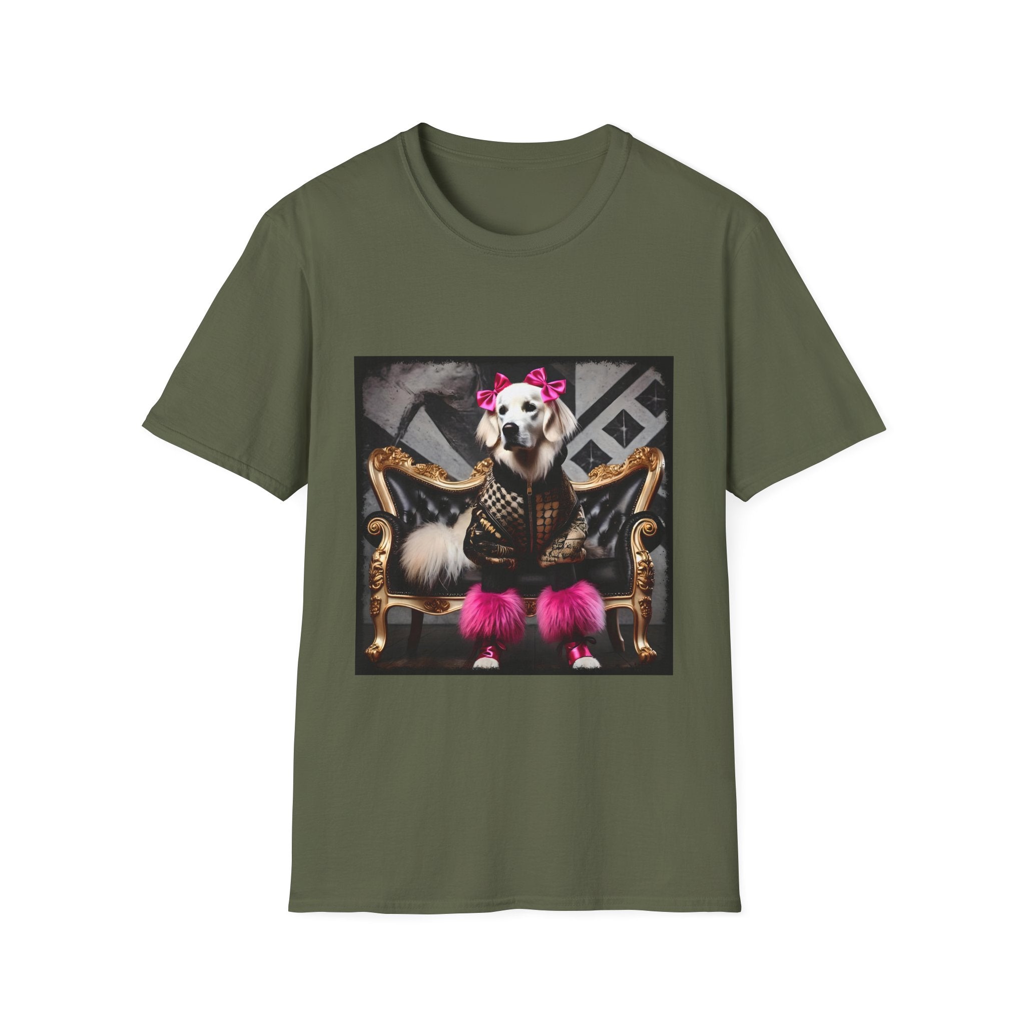 Golden Retriever Shirt | Chic Rocker Dog Lover Tee