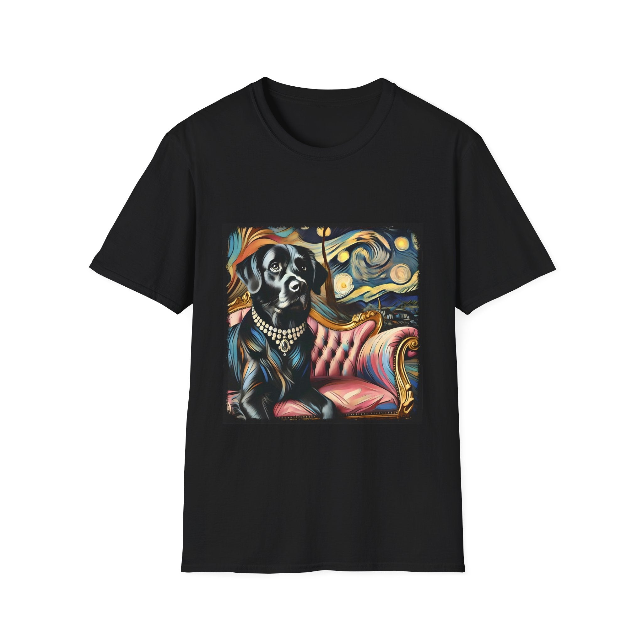 Labrador Retriever Starry Swirl | Unisex Dog T-Shirt
