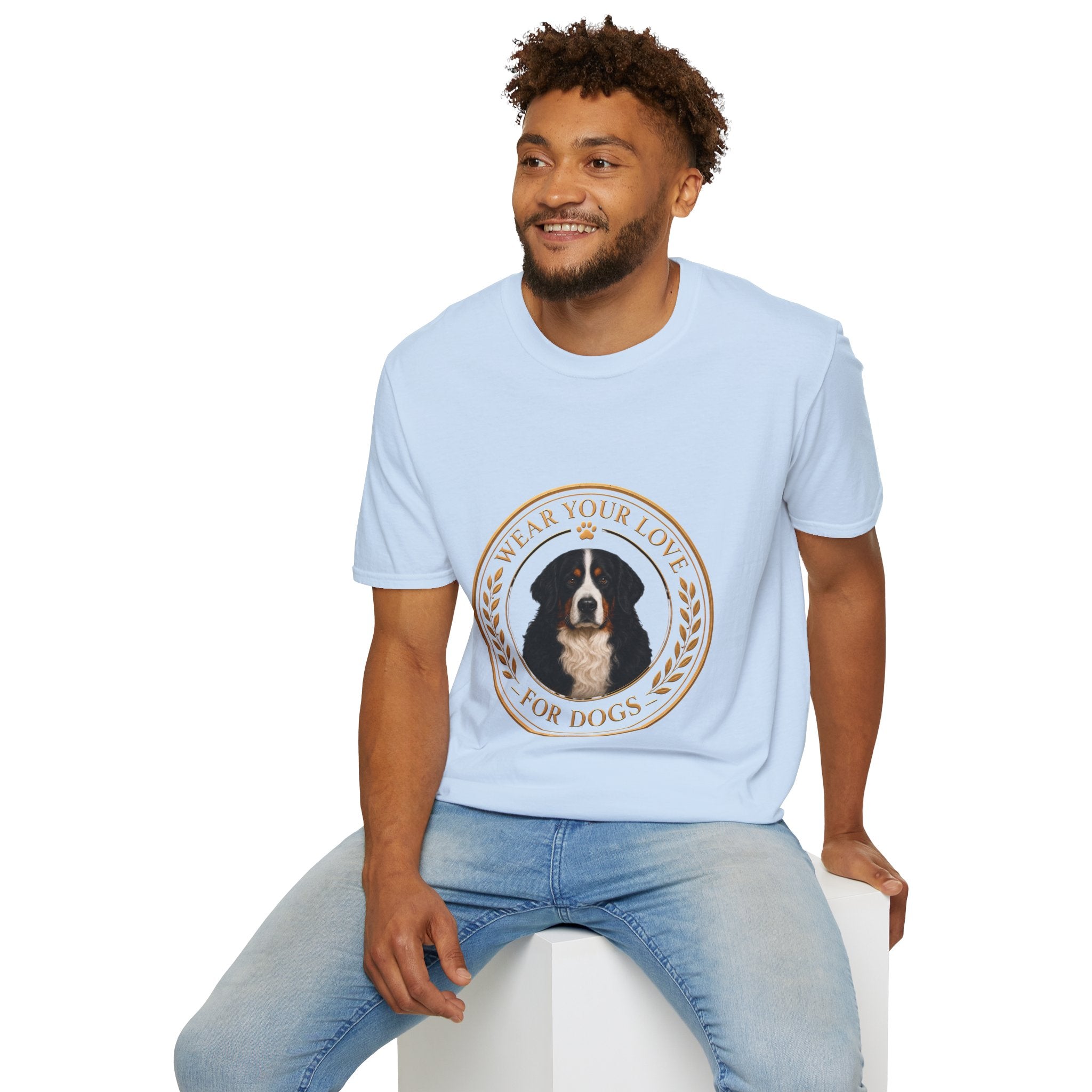 Bernese Mountain Dog Shirt | Wear Your Love for Dogs Dog Lover Tee