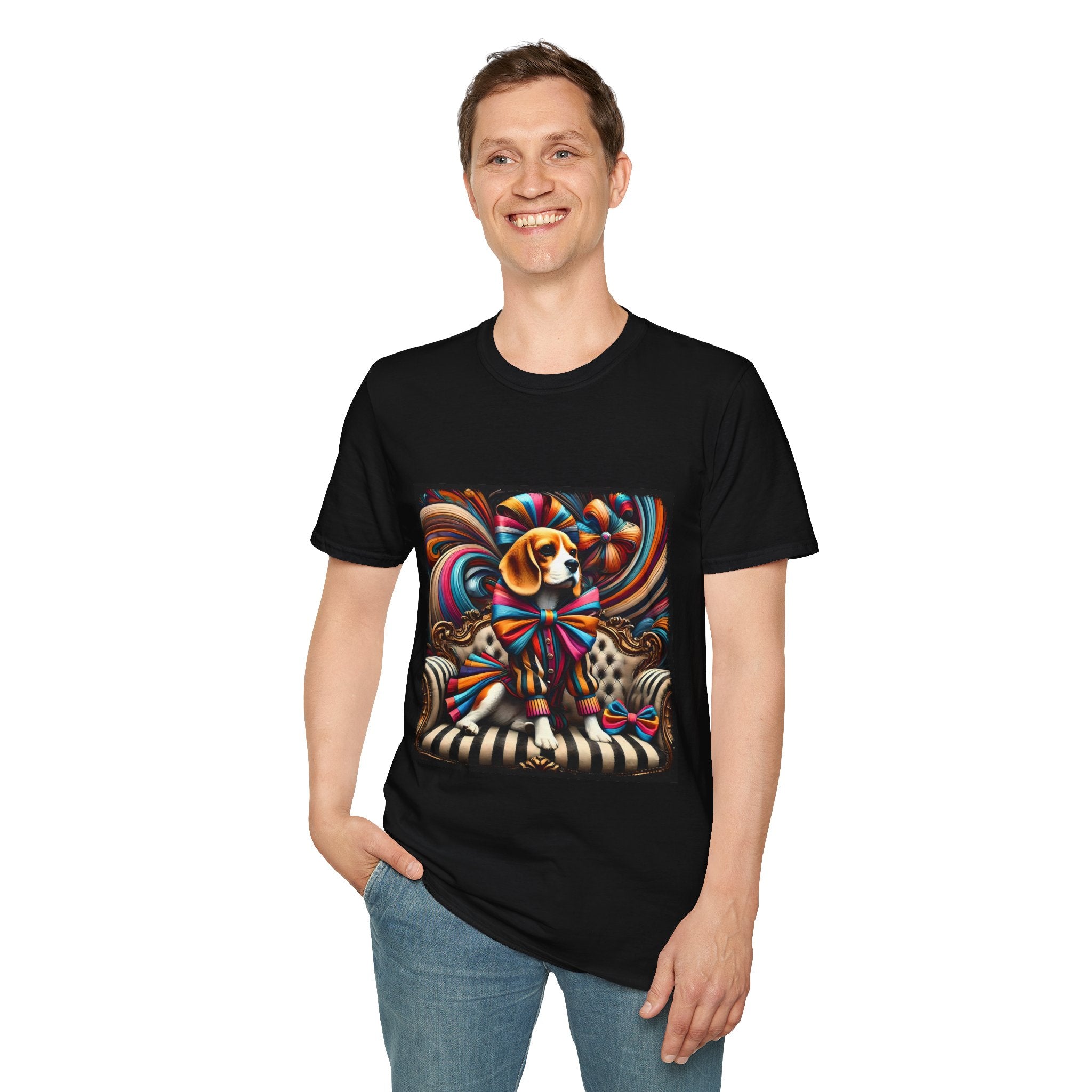 Beagle Vibrant Bold | Unisex Dog T-Shirt