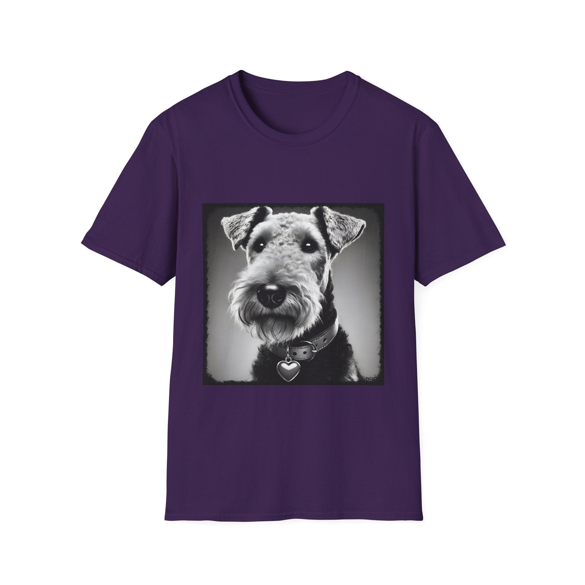 Airedale Terrier Shirt | Heart Charm Dog Lover Tee