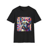 French Bulldog Shirt | Rose Crown Swirl Dog Lover Tee