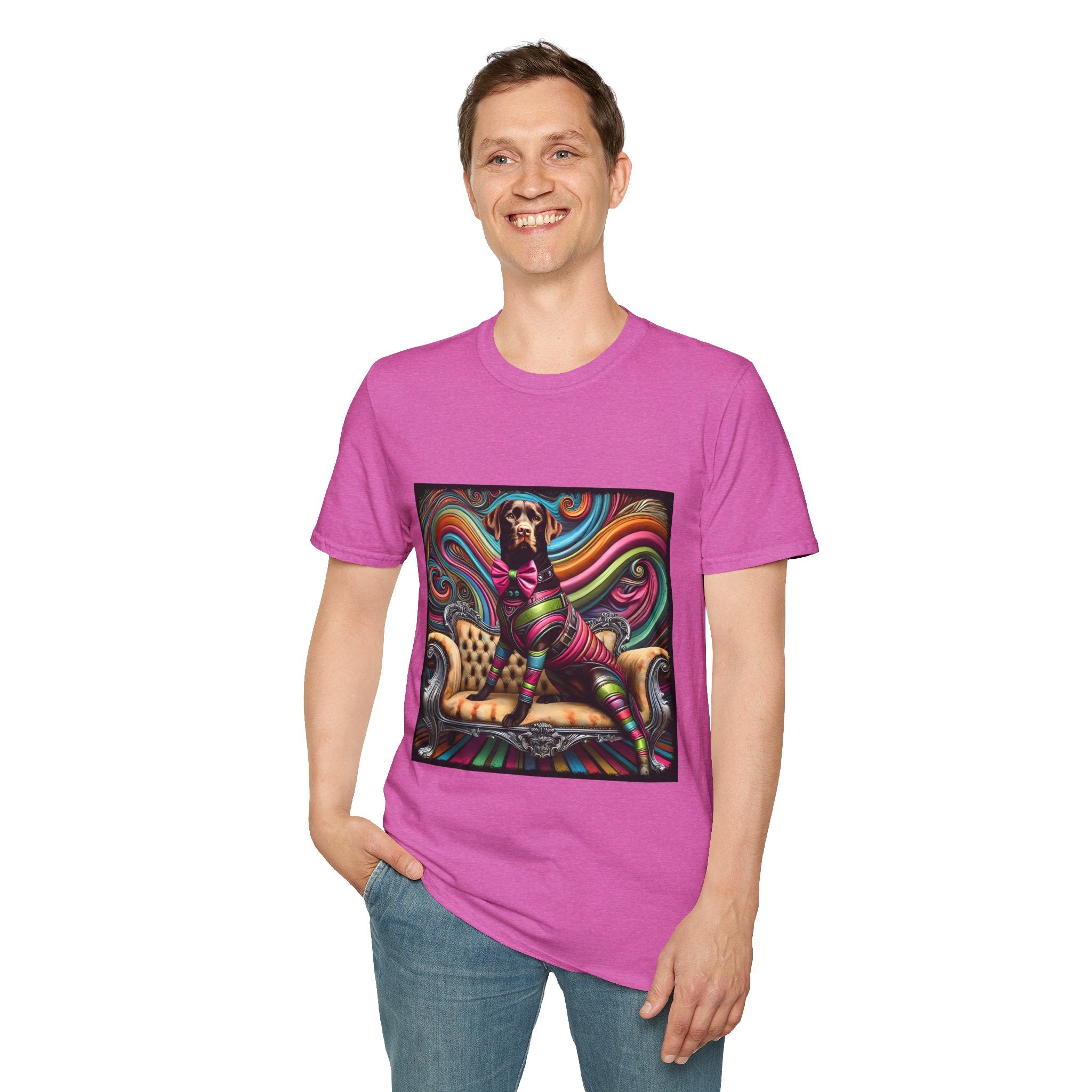 Labrador Retriever Bold Rocker | Unisex Dog T-Shirt