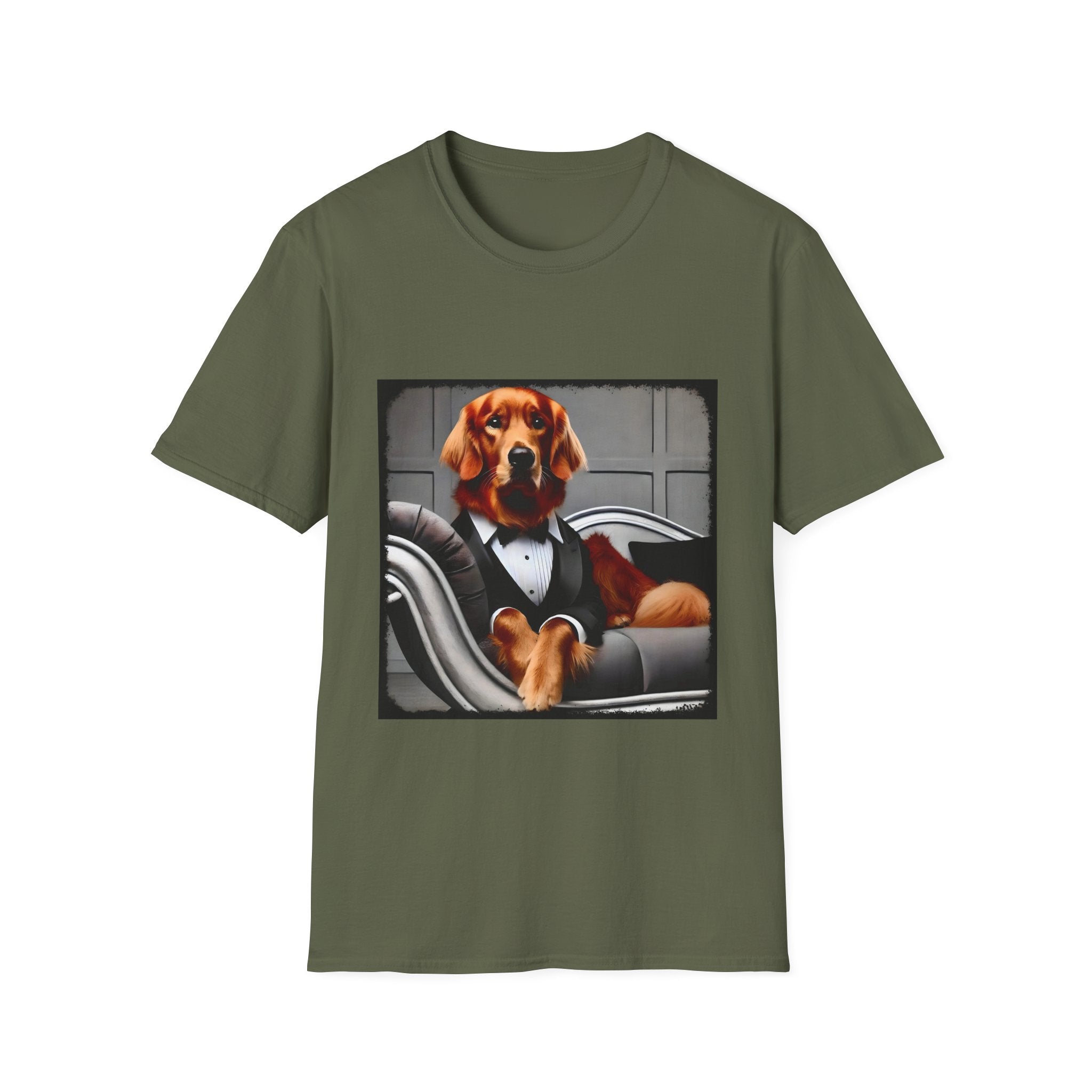 Golden Retriever Shirt | Tuxedo Titan Dog Lover Tee