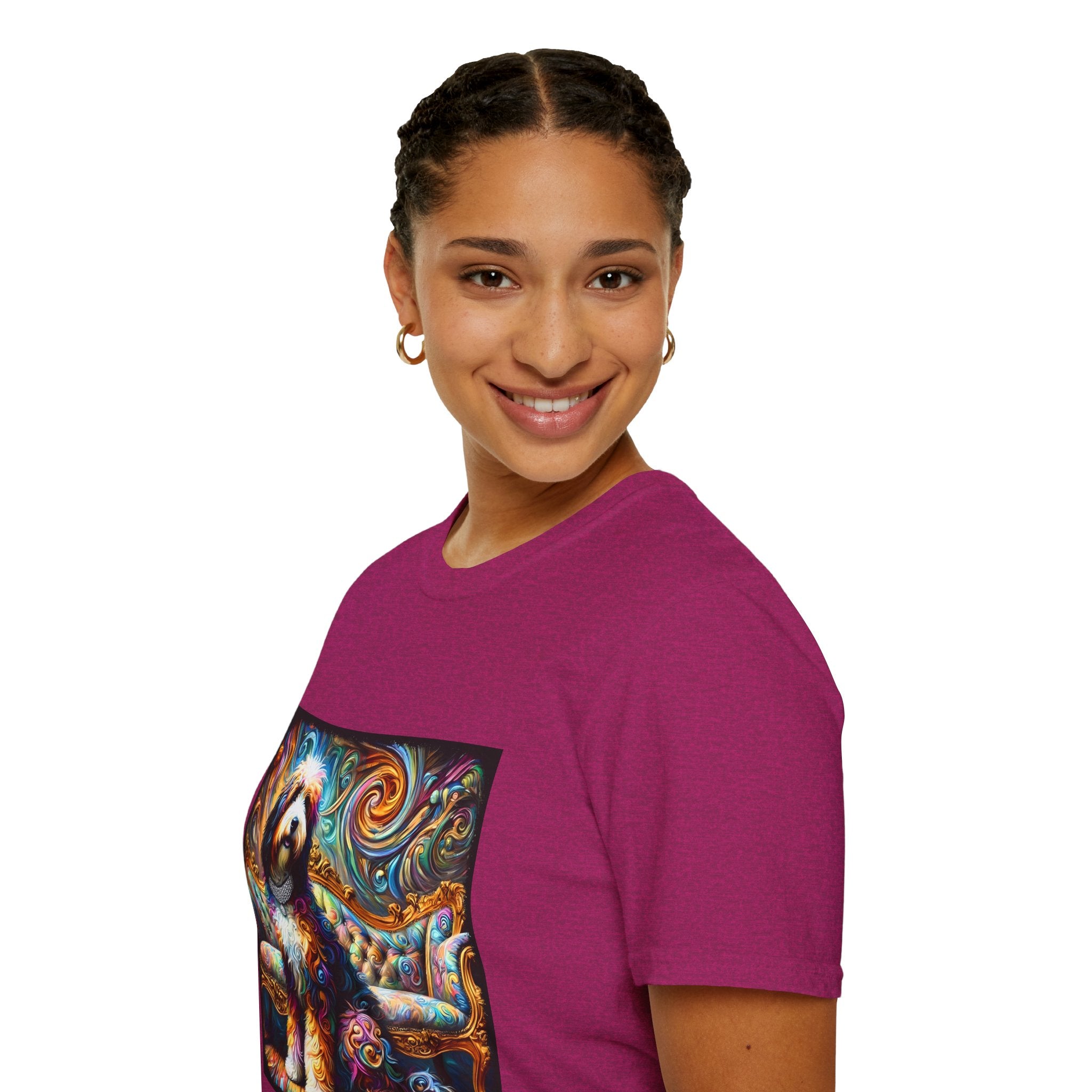 Bernedoodle Vivid Swirl | Unisex Dog T-Shirt