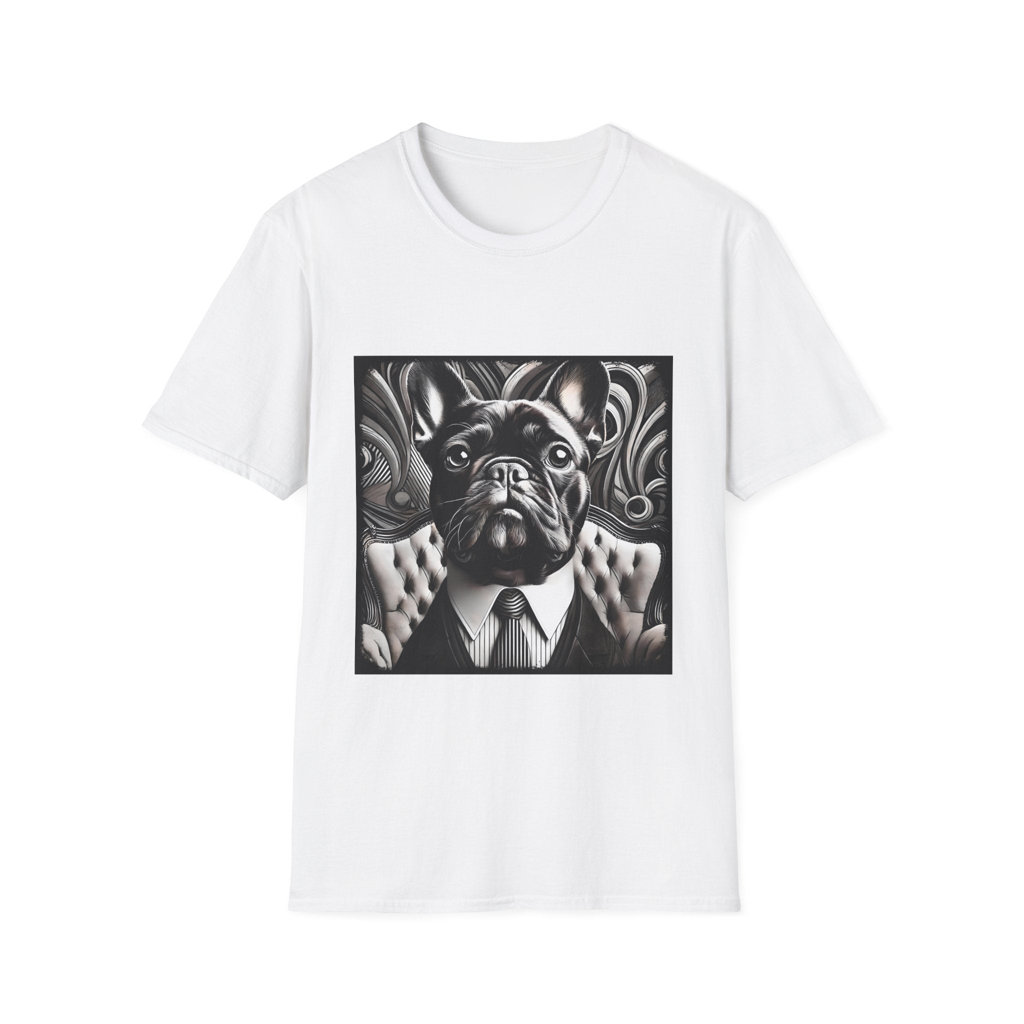 French Bulldog Shirt | B&W Gentleman Dog Lover Tee
