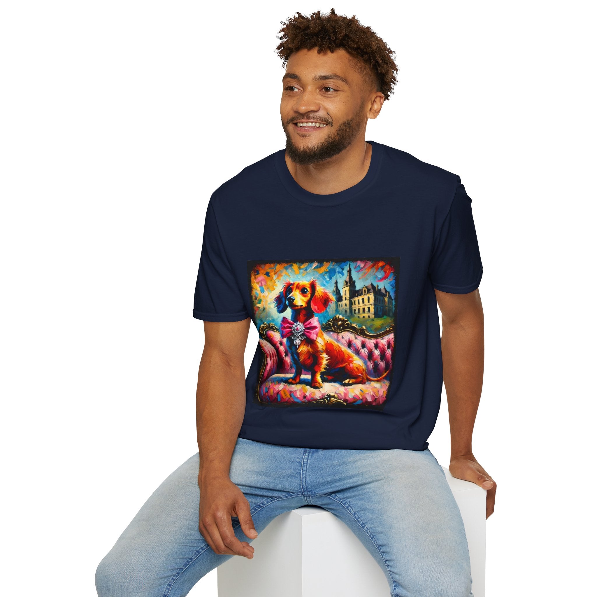Dachshund Diamond Princess Classic | Unisex Dog T-Shirt