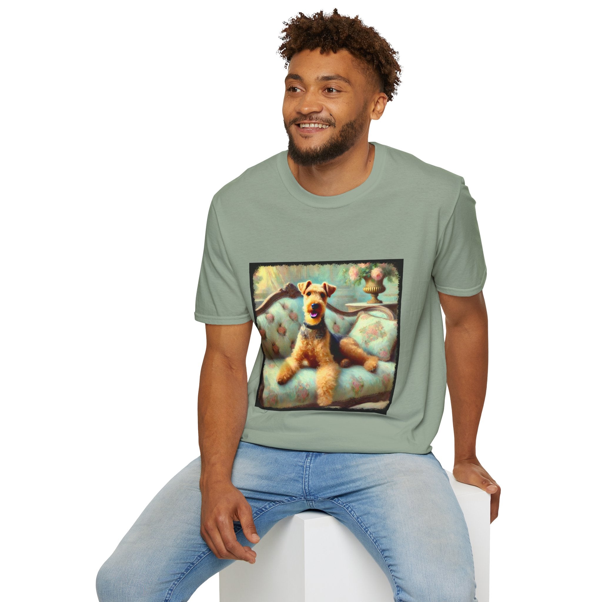 Airedale Terrier Shirt | Poised Classic Dog Lover Tee