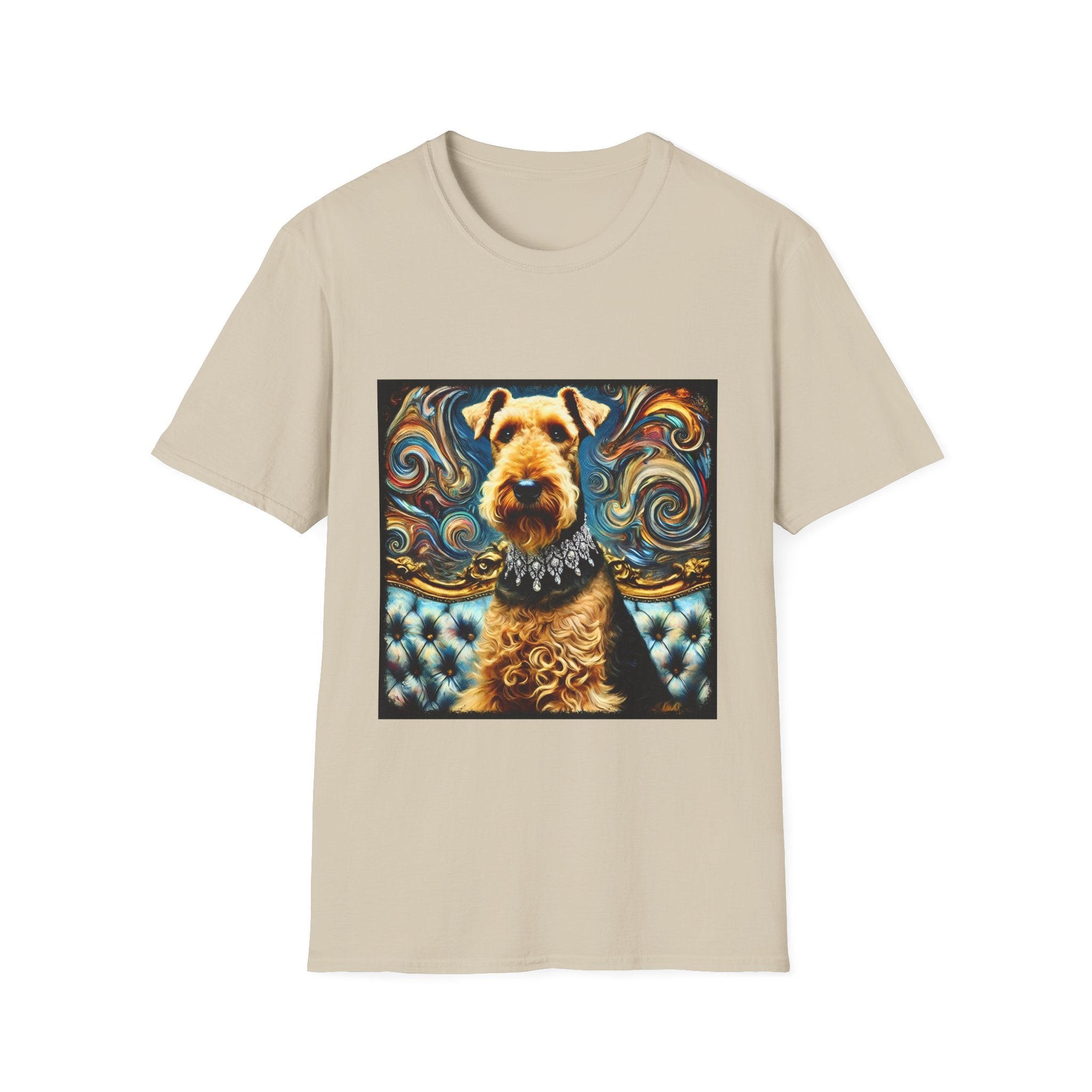 Airedale Terrier Shirt | Glam Swirl Dog Lover Tee