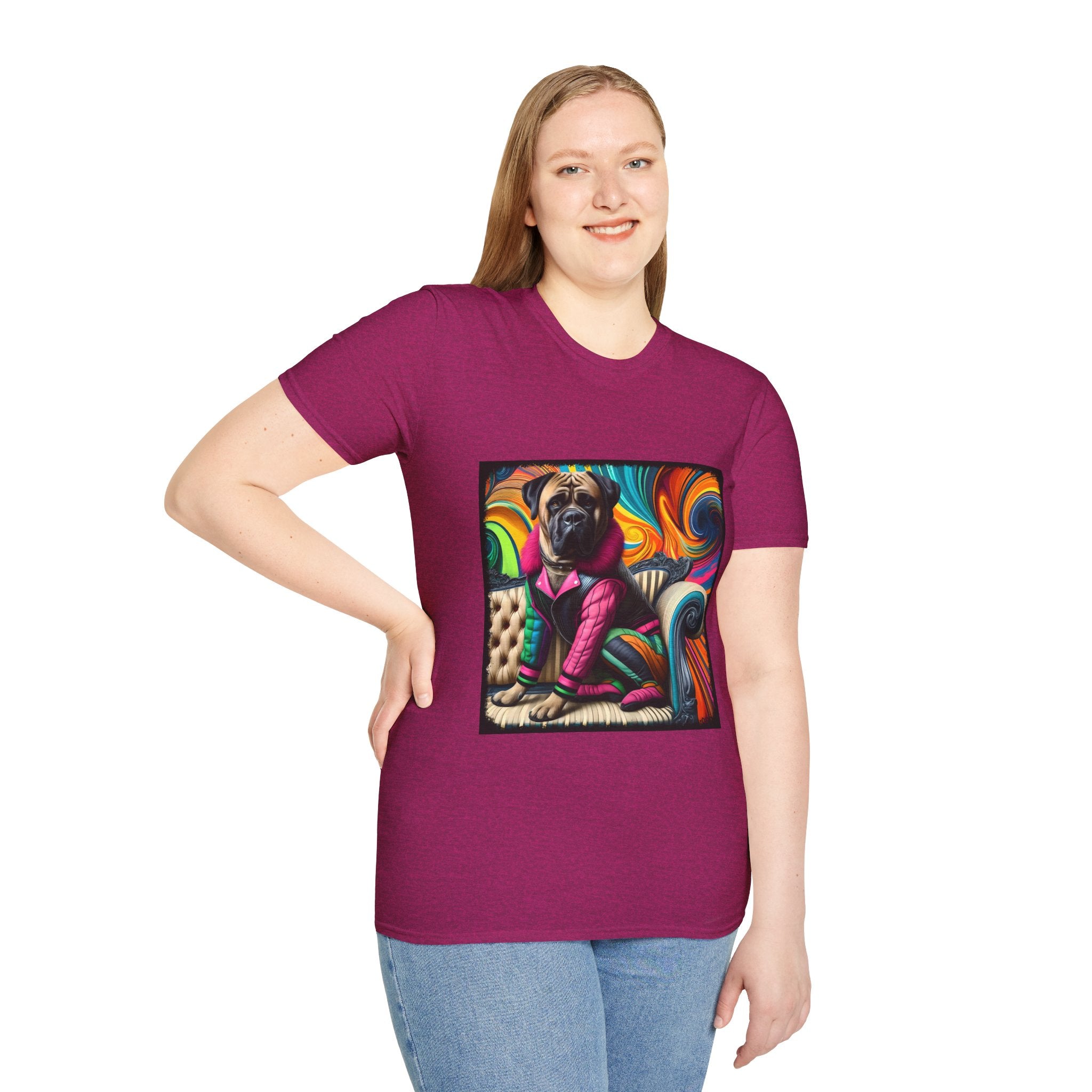 Bullmastiff Bold Rocker | Unisex Dog T-Shirt