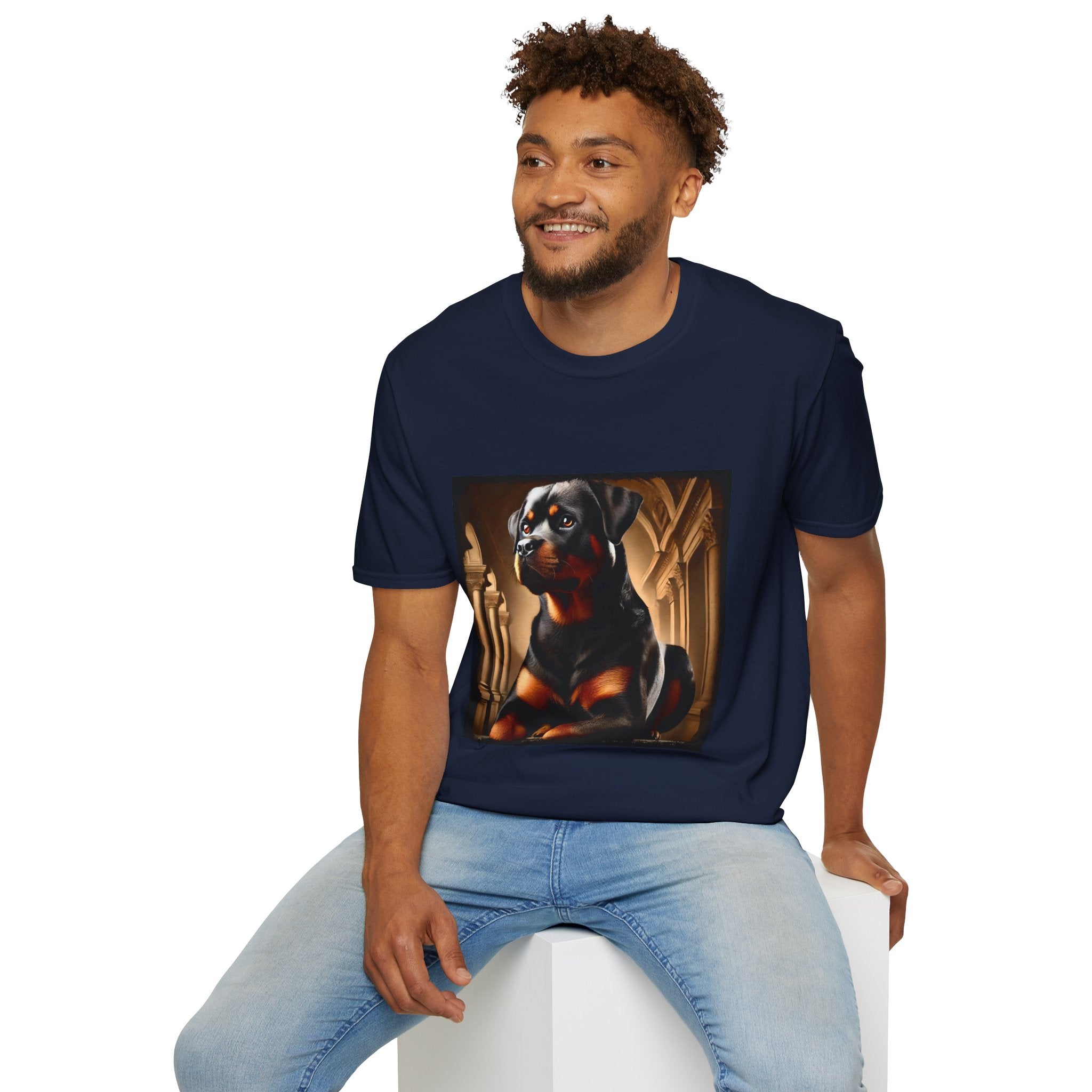 Rottweiler Posh Pose | Unisex Dog T-Shirt