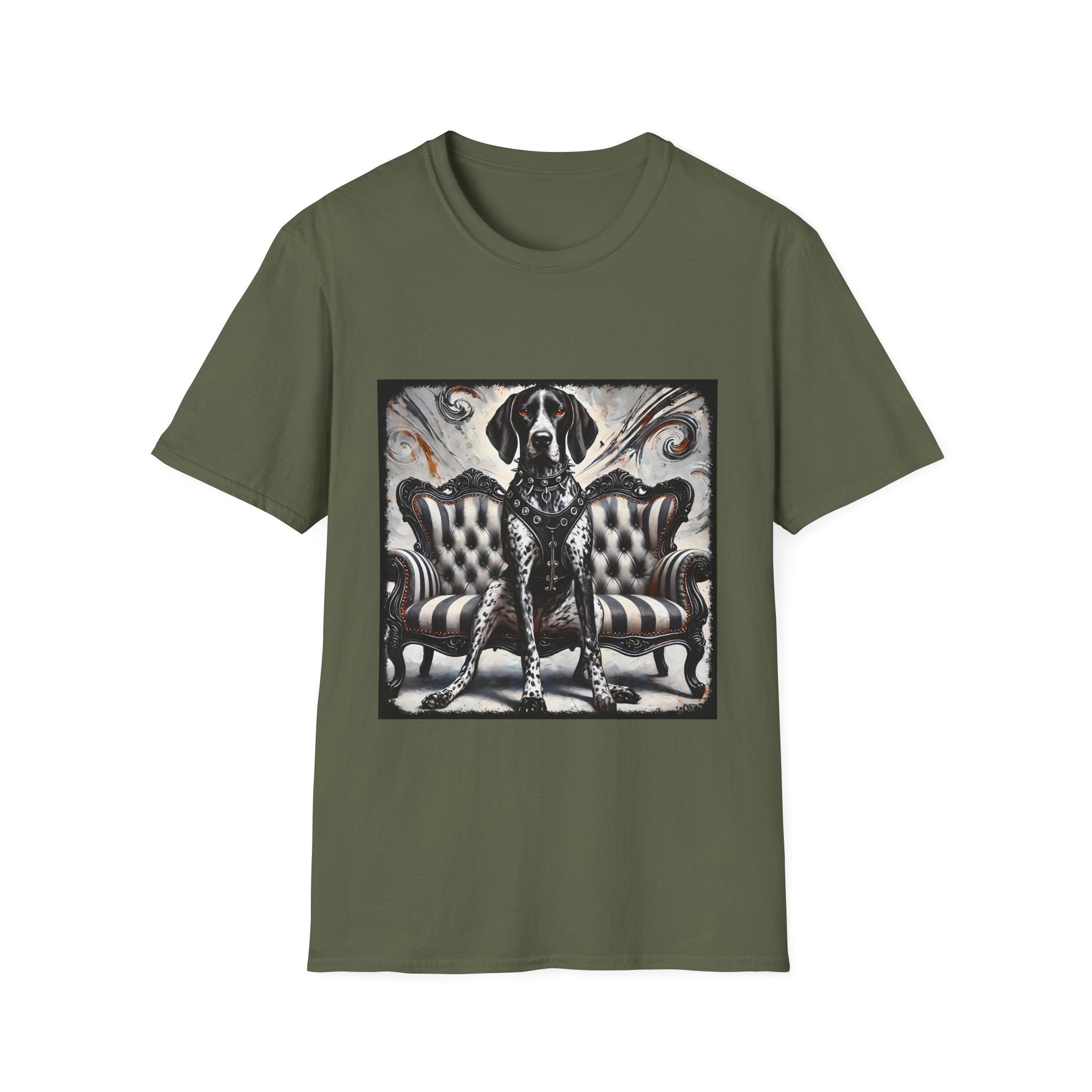 German Shorthaired Pointer Bold Rebel | Unisex Dog T-Shirt