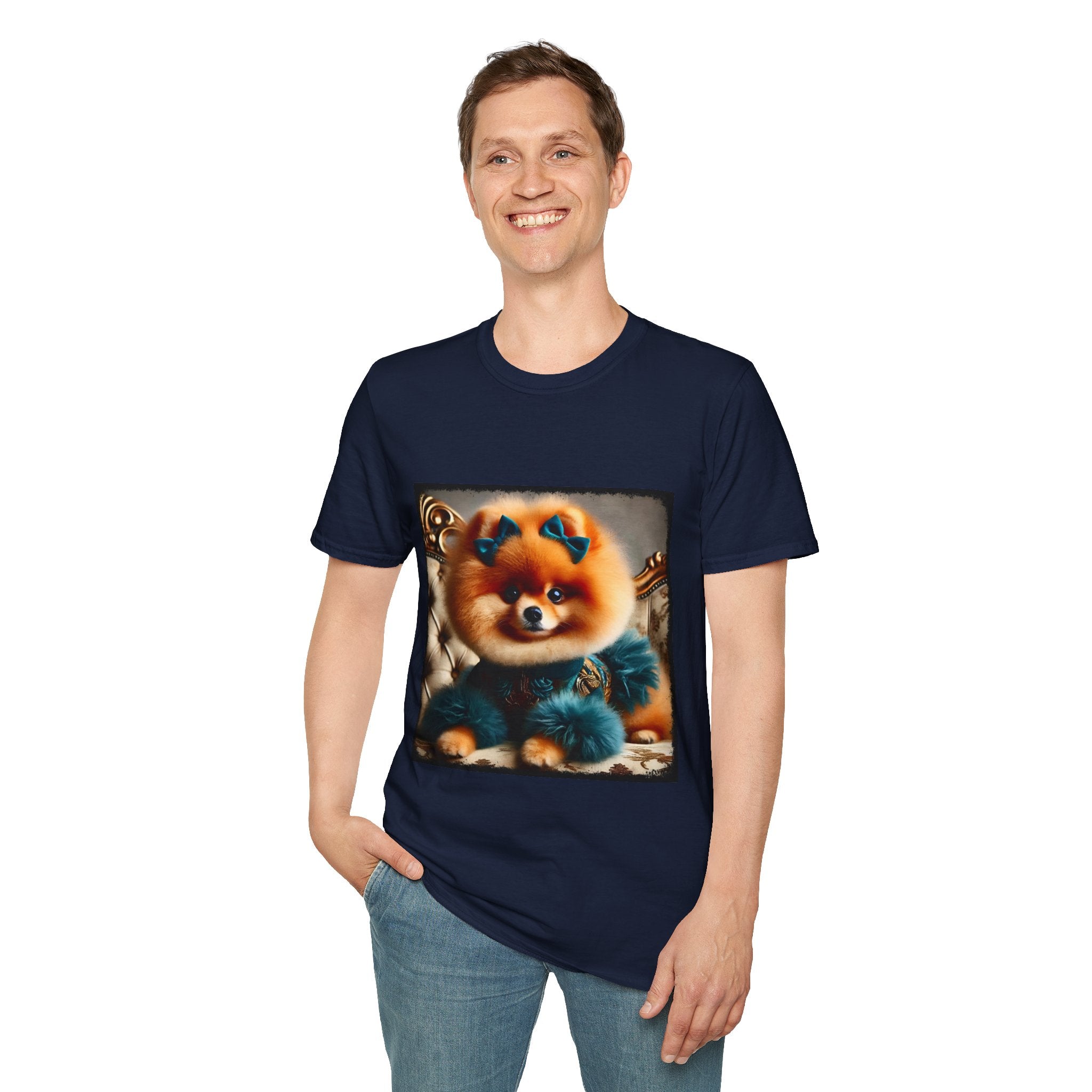Pomeranian Fluff Boss | Unisex Dog T-Shirt