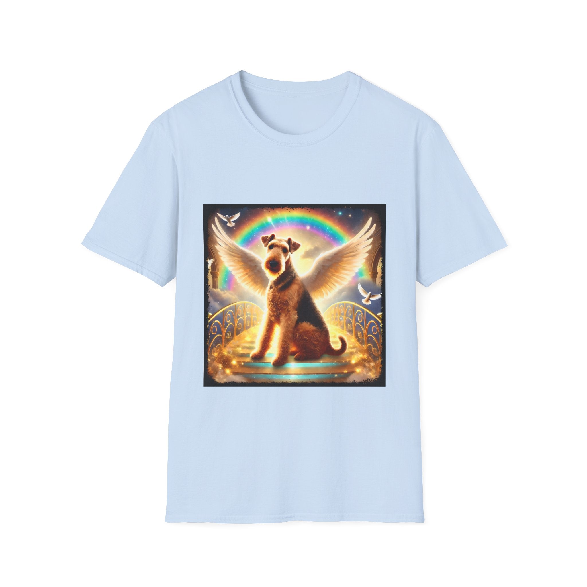 Airedale Terrier Shirt | Rainbow Bridge Dog Lover Tee