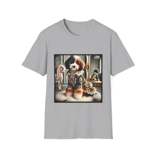 Aussiedoodle High Class design dog lover unisex t-shirt in sport grey