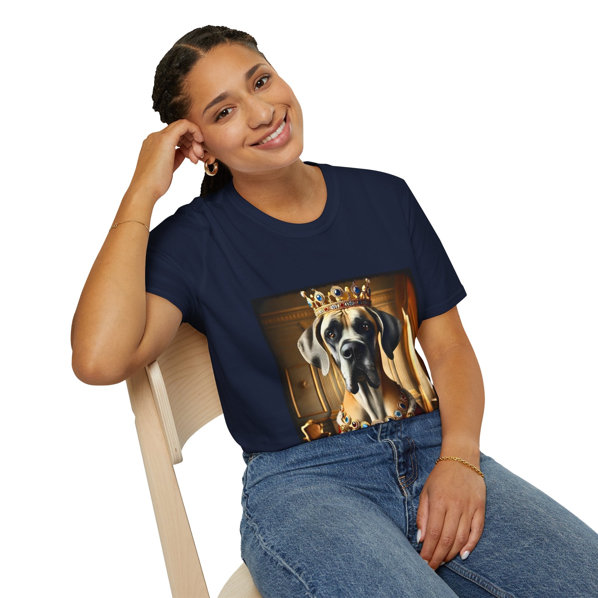 Great Dane Noble Ruler | Unisex Dog T-Shirt