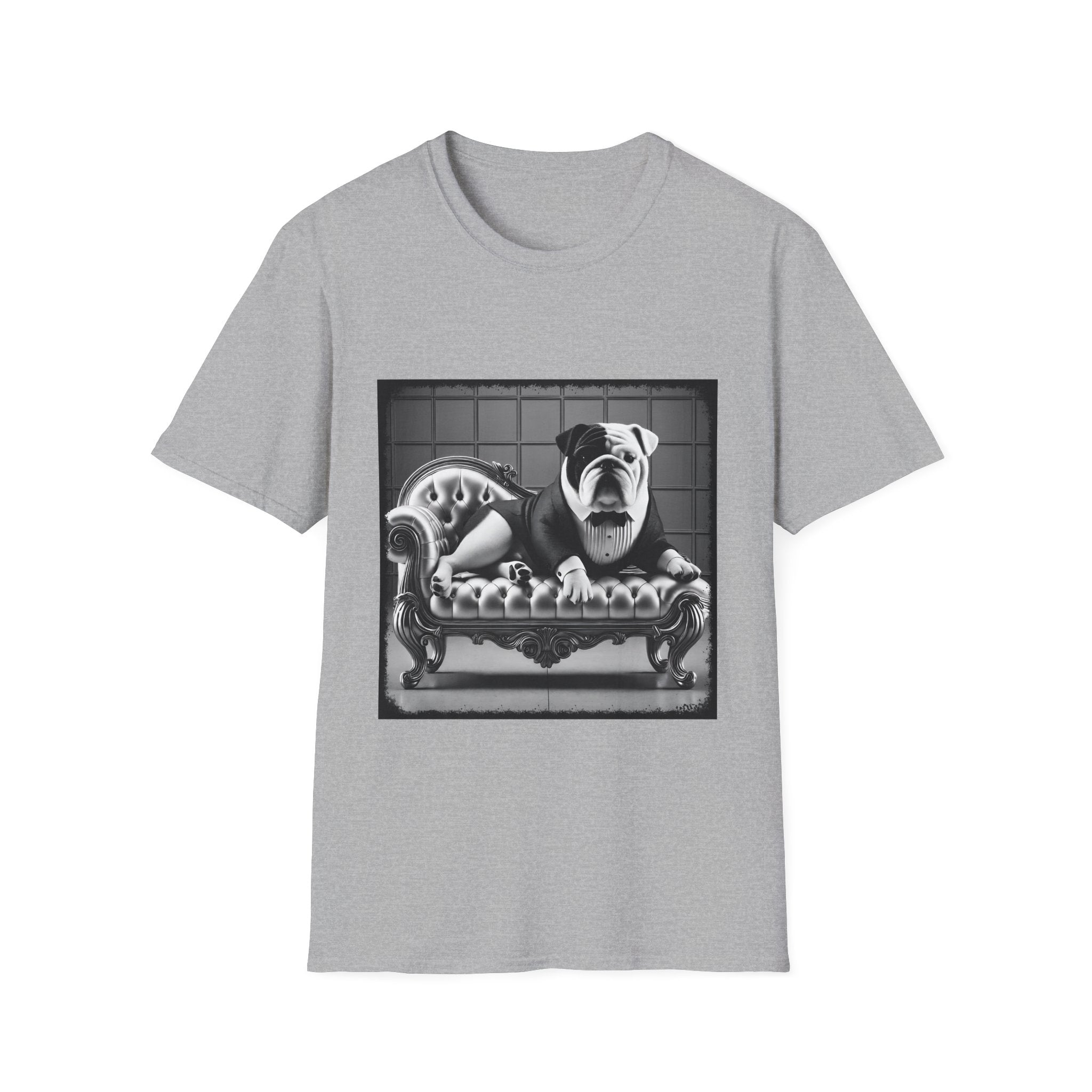 Bulldog Shirt | B&W Boss Dog Lover Tee