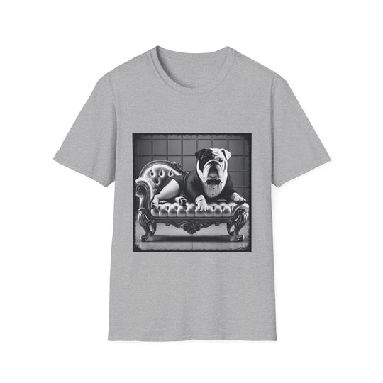 Bulldog Shirt | B&W Boss Dog Lover Tee