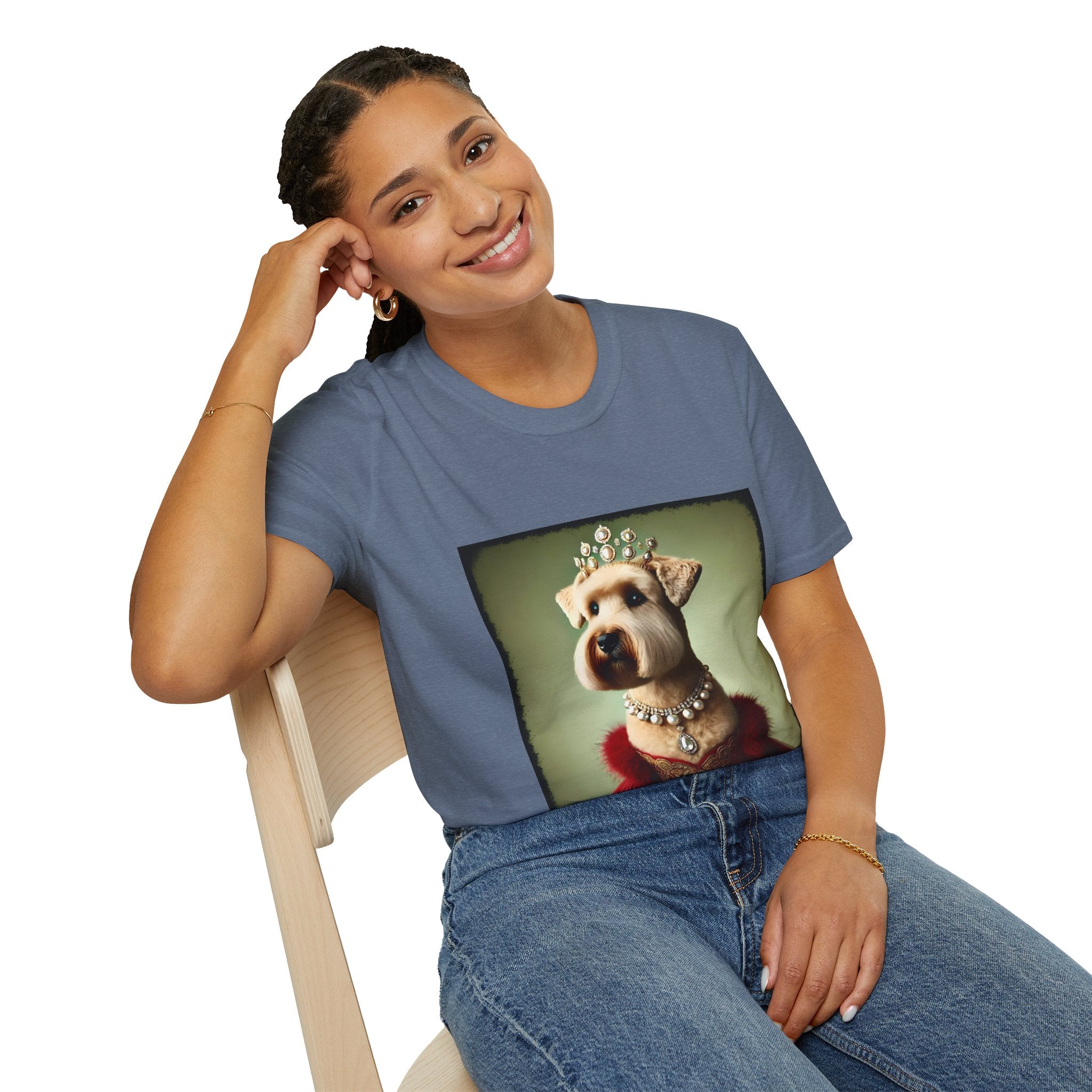 Wheaten Terrier Crimson Queen | Unisex Dog T-Shirt