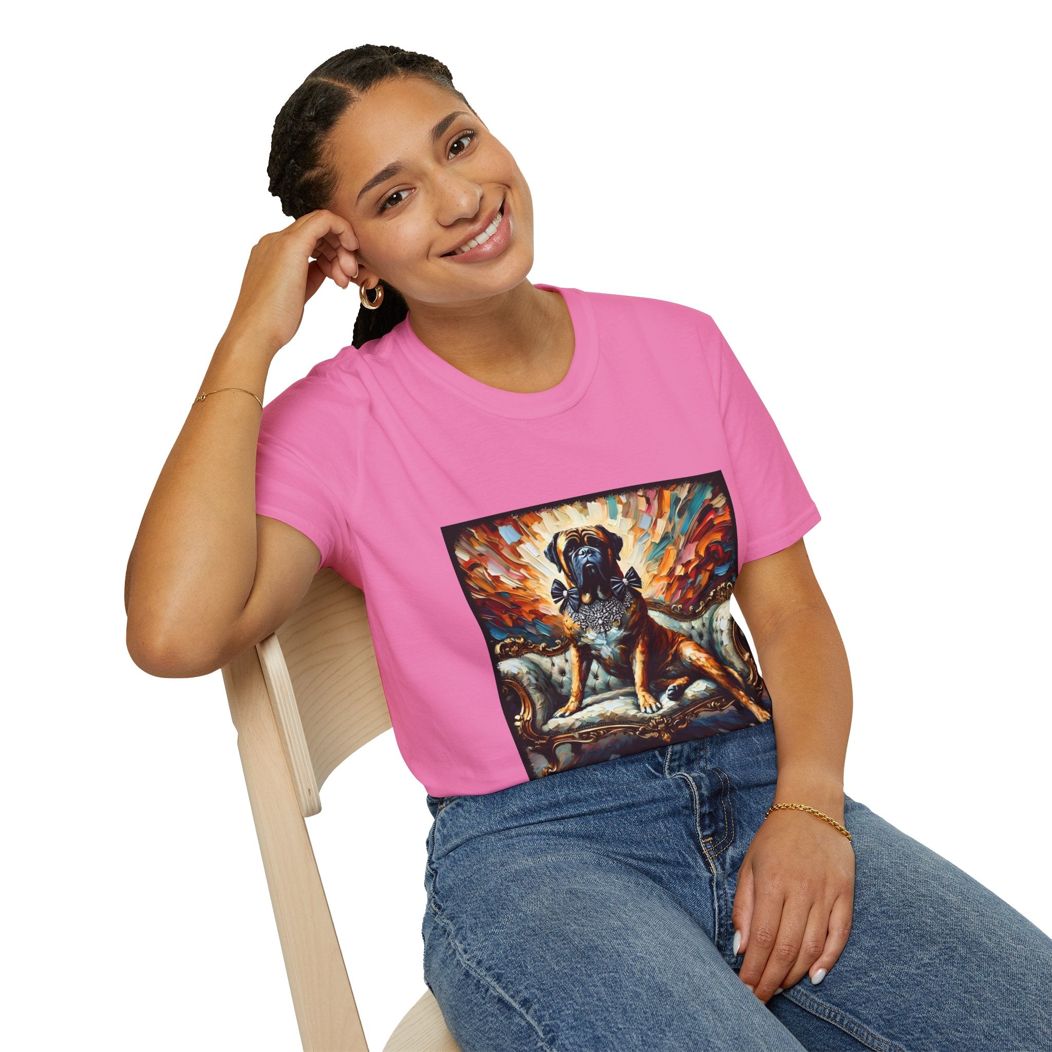 Bullmastiff Bold Diamond Classic | Unisex Dog T-Shirt