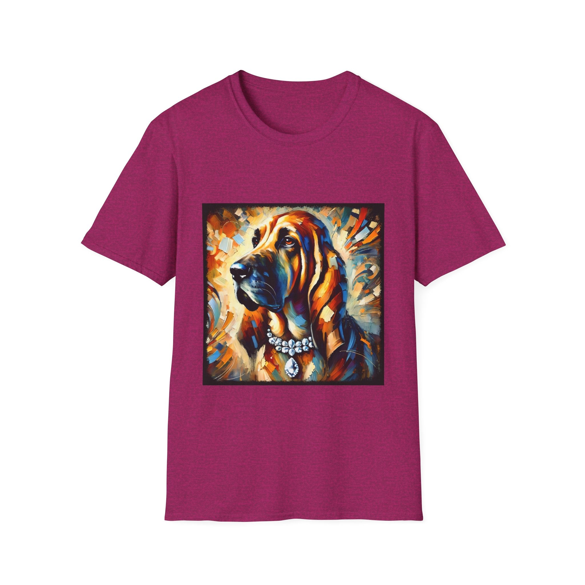 Bloodhound Diamond Bold Classic | Unisex Dog T-Shirt