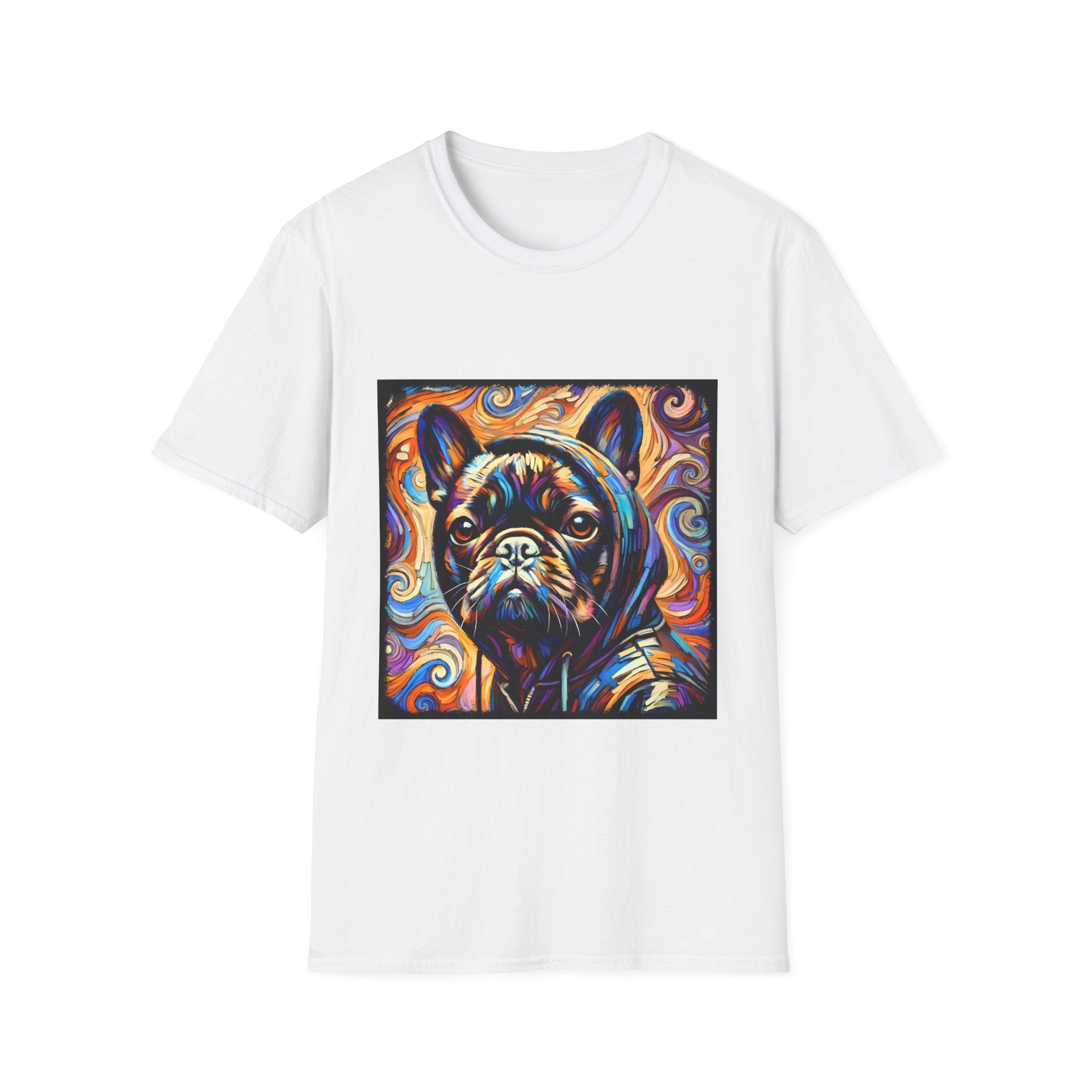 French Bulldog Shirt | Relaxed Swirl Dog Lover Tee