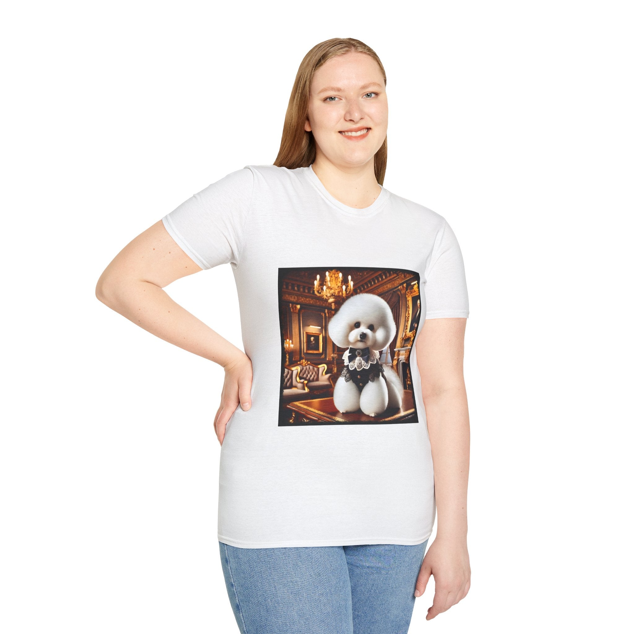 Bichon Frise Status Sniffer | Unisex Dog T-Shirt