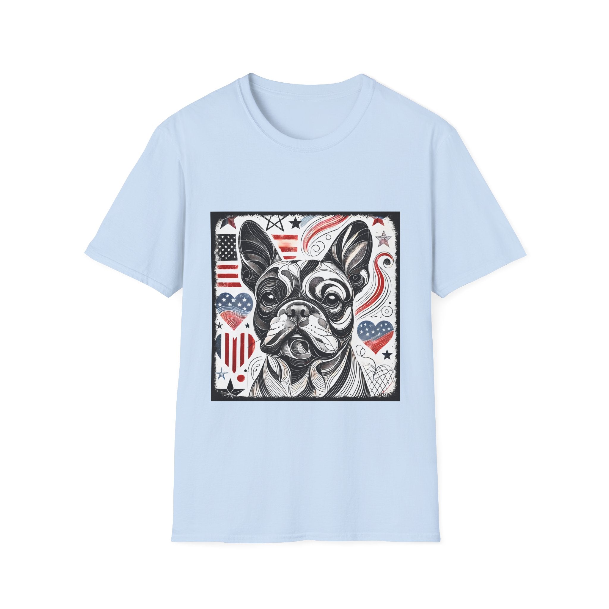 French Bulldog Shirt | Americana Dream Dog Lover Tee