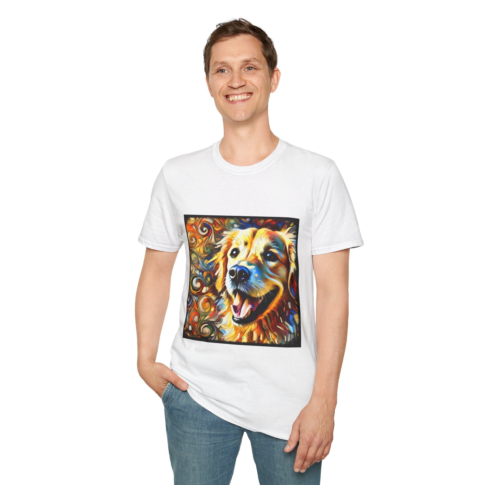 Golden Retriever Shirt | Blissful Swirl Dog Lover Tee