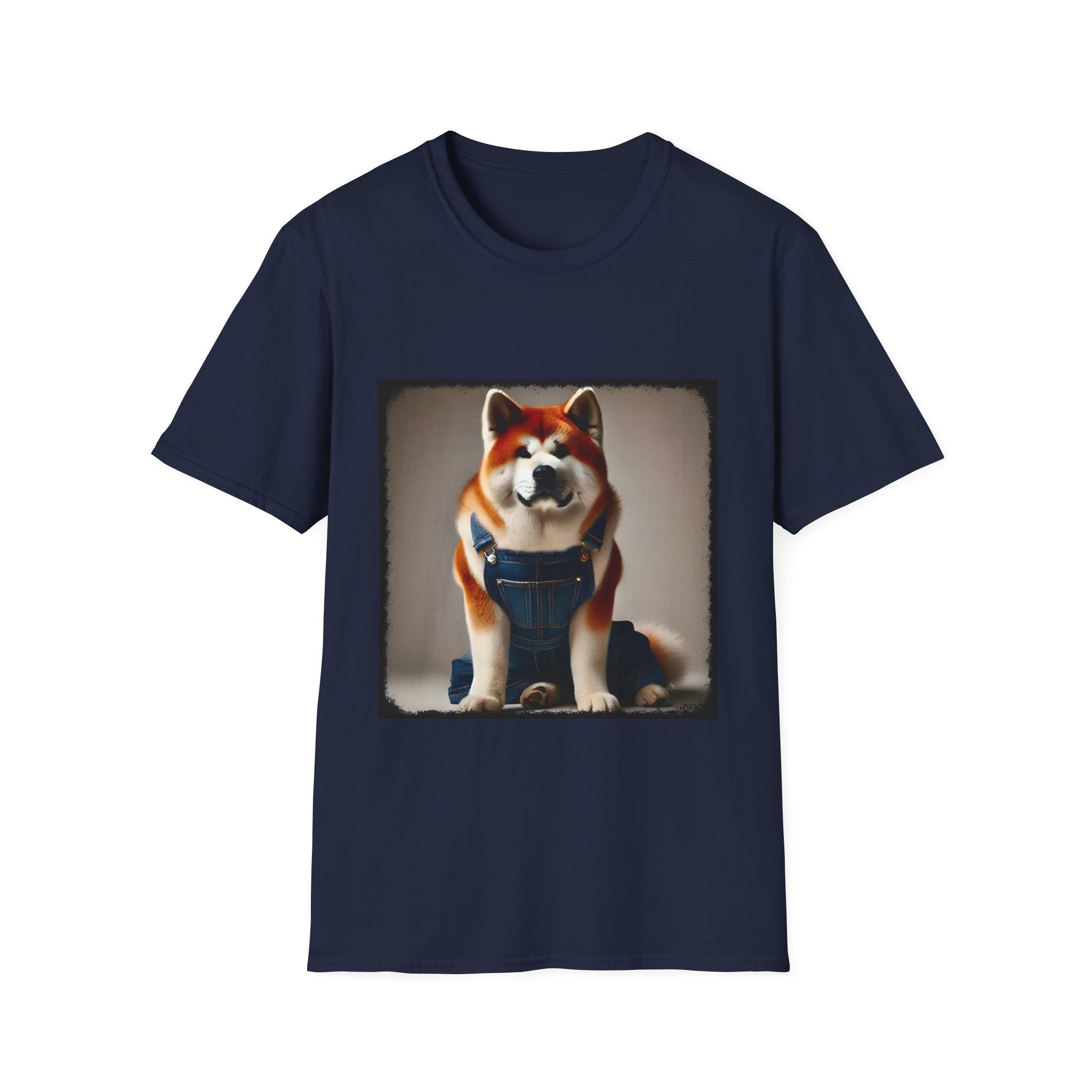 Akita Shirt | Denim Dude Dog Lover Tee