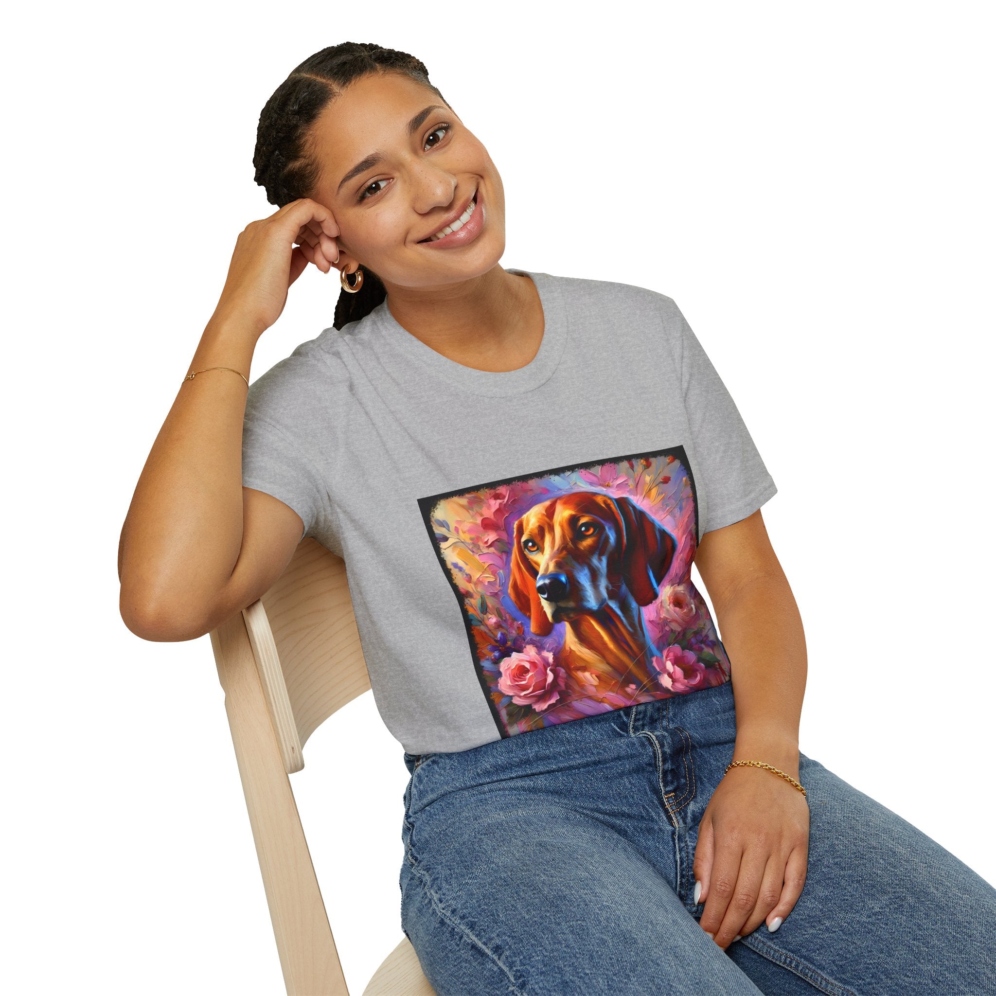 Coonhound Rosy Haze Classic | Unisex Dog T-Shirt