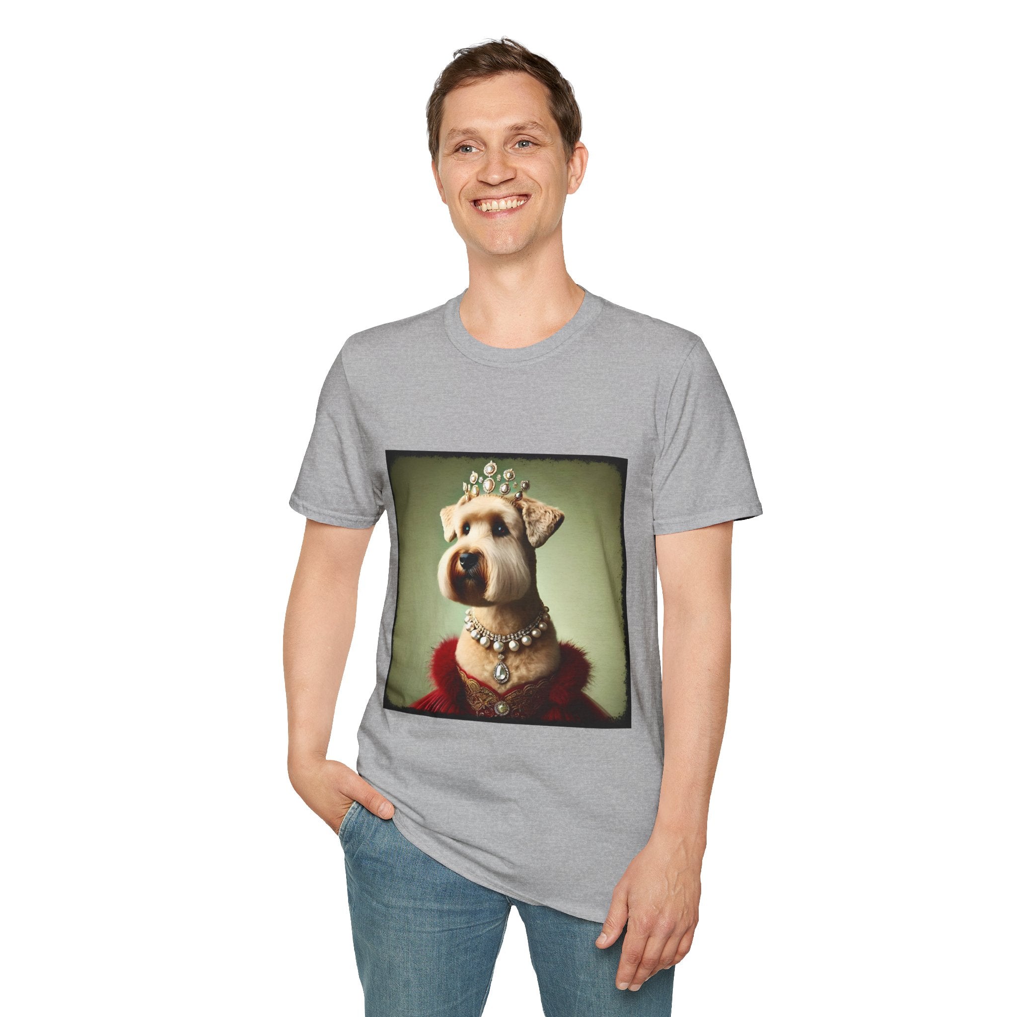 Wheaten Terrier Crimson Queen | Unisex Dog T-Shirt