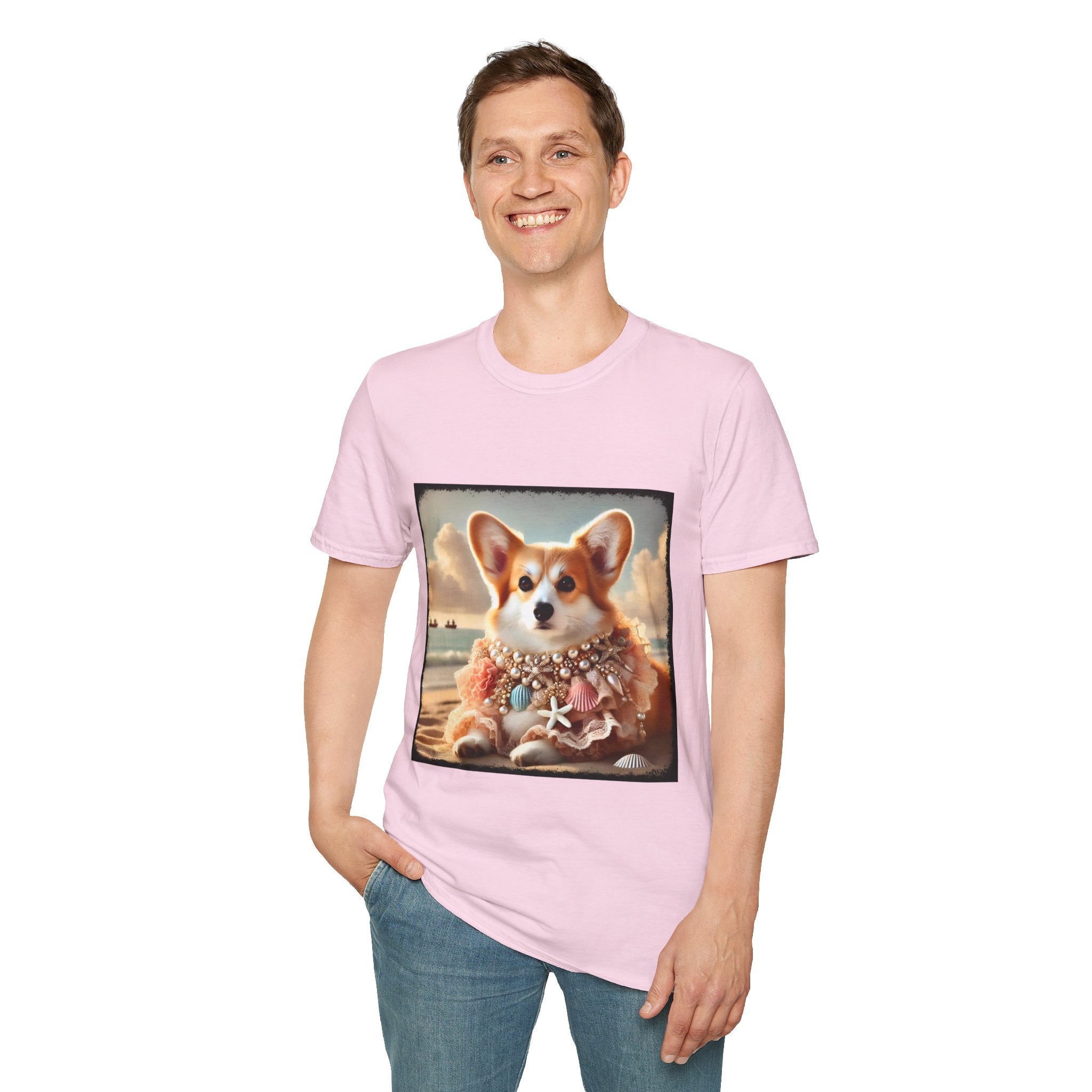 Pembroke Welsh Corgi Ocean Queen | Unisex Dog T-Shirt