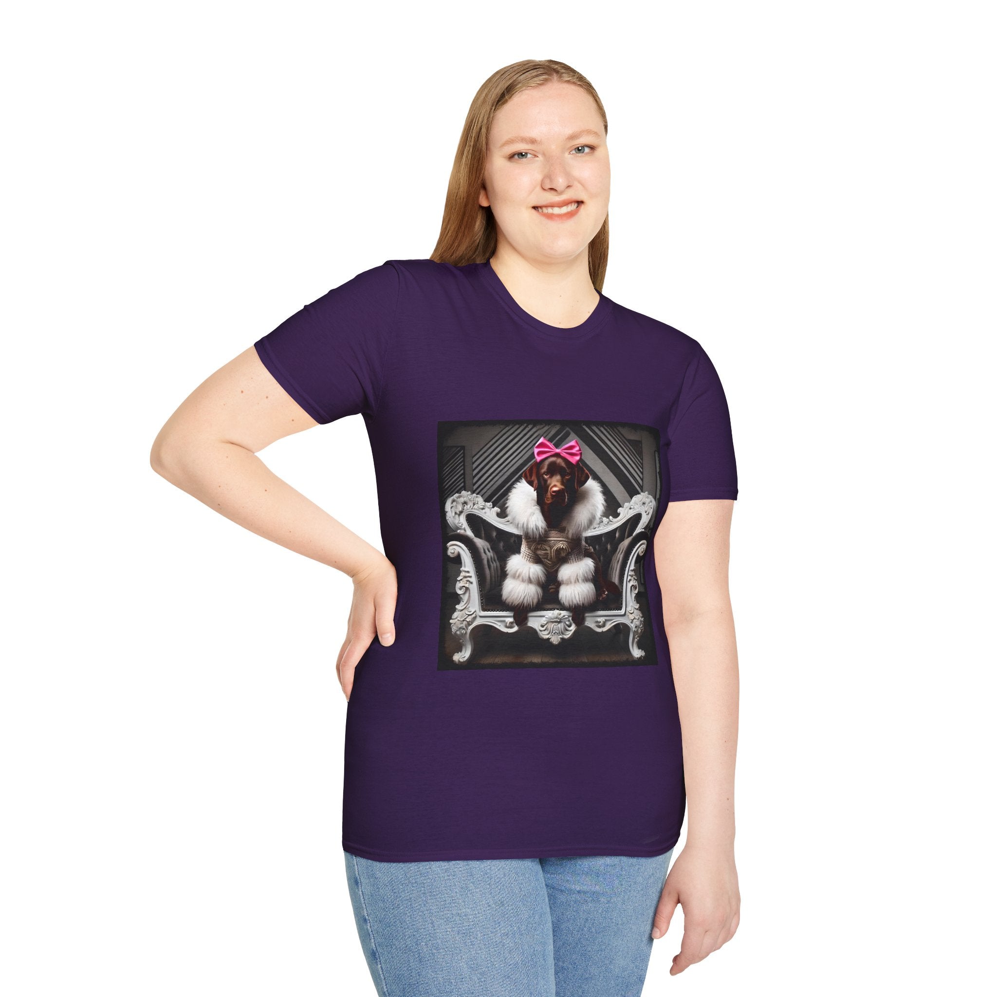 Labrador Retriever Chic Rocker | Unisex Dog T-Shirt