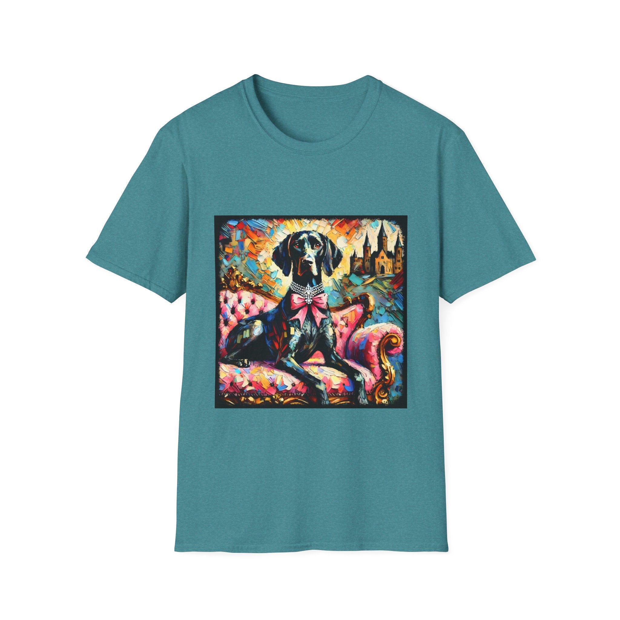 German Shorthaired Pointer Diamond Princess Classic II | Unisex Dog T-Shirt