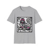 Poodle B&W Pink Bow Rocker | Unisex Dog T-Shirt