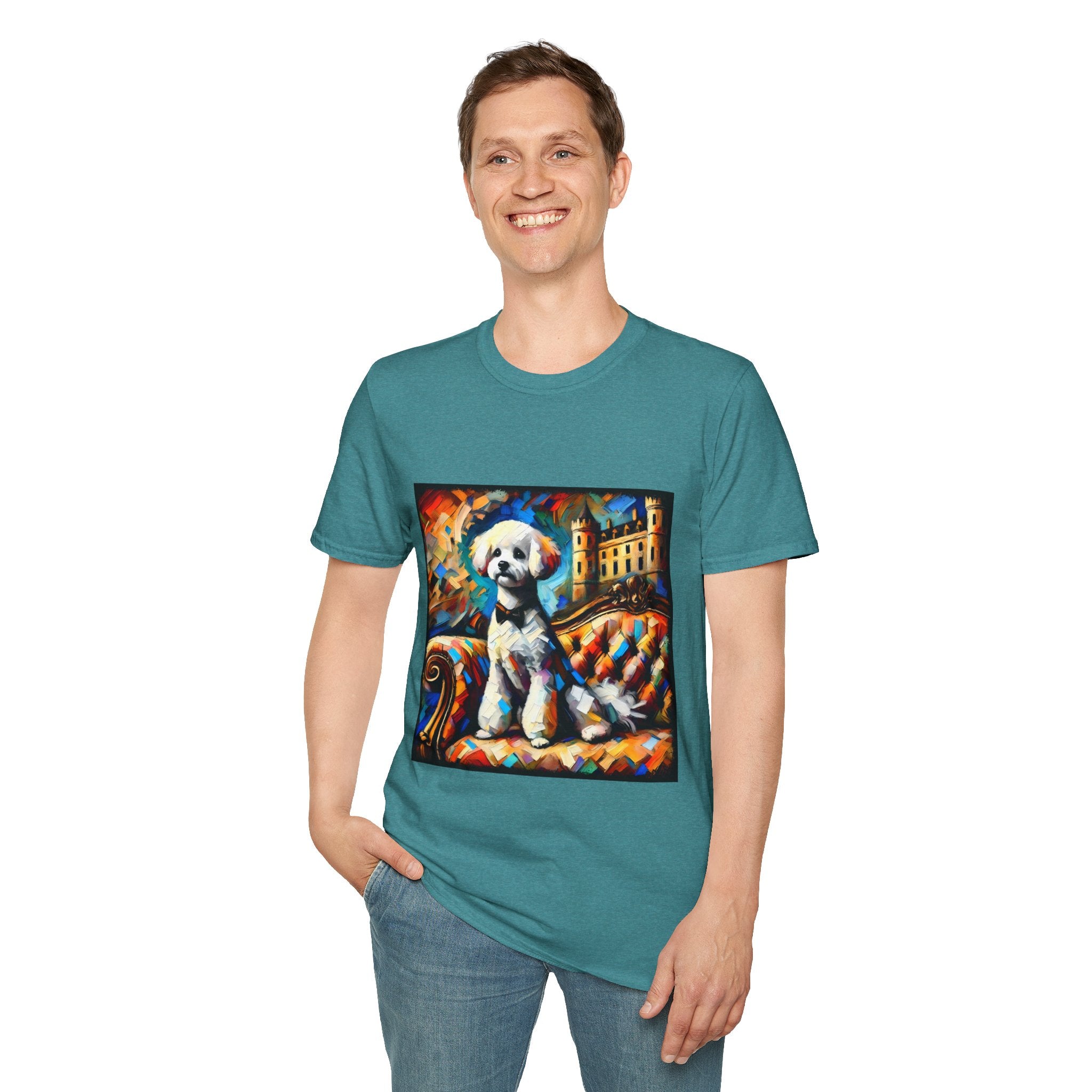 Bichon Frise Bowtie Classic | Unisex Dog T-Shirt