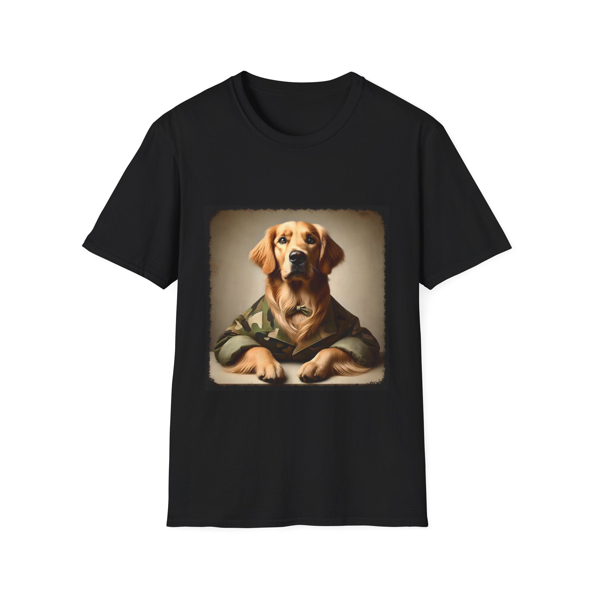 Golden Retriever Shirt | Camo Gent Dog Lover Tee
