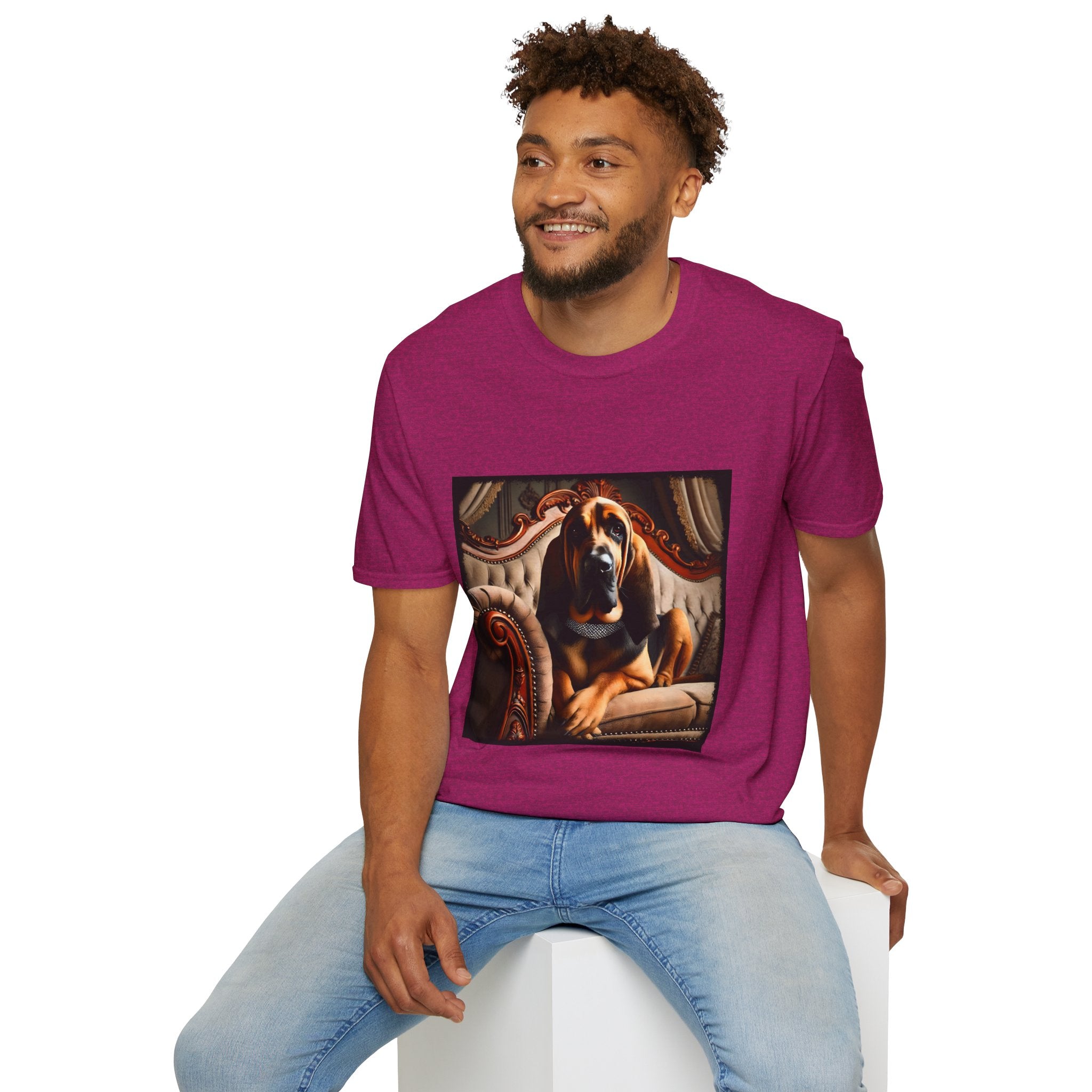 Bloodhound Posh Princess | Unisex Dog T-Shirt