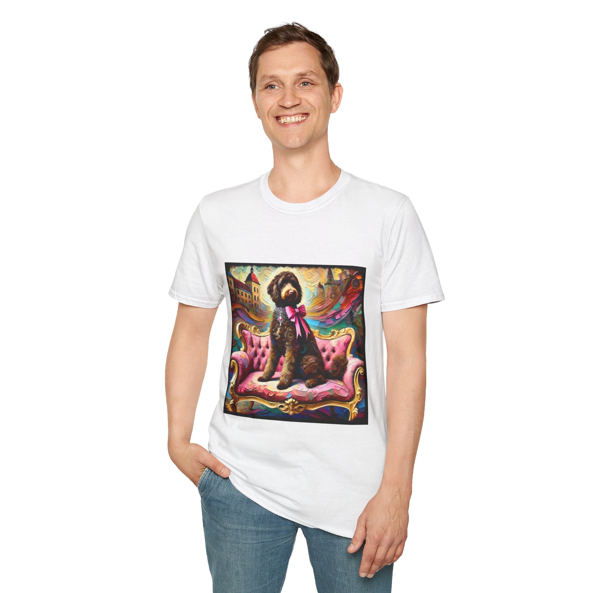 Labradoodle Chocolate Princess Classic | Unisex Dog T-Shirt