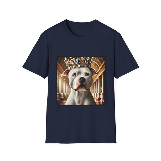 American Pit Bull Terrier Pure Royal design dog lover unisex t-shirt in navy