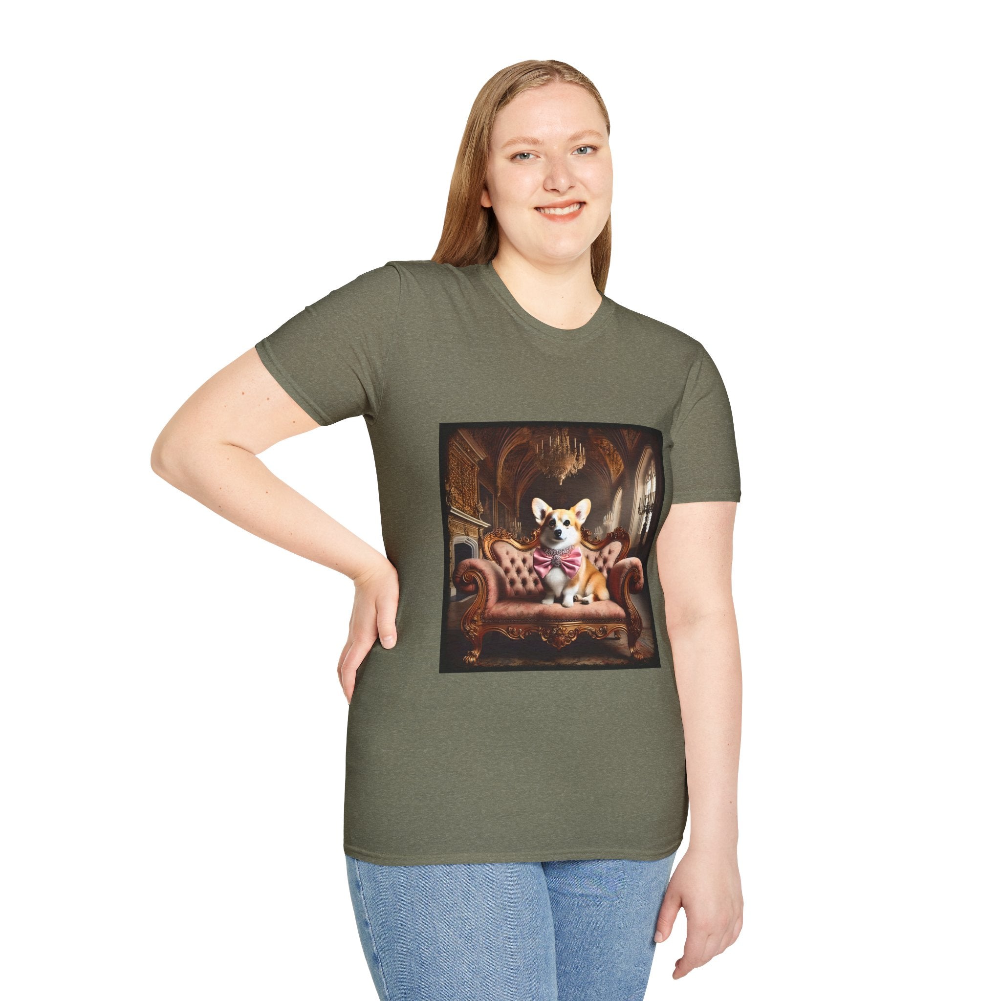 Pembroke Welsh Corgi Pink Princess | Unisex Dog T-Shirt