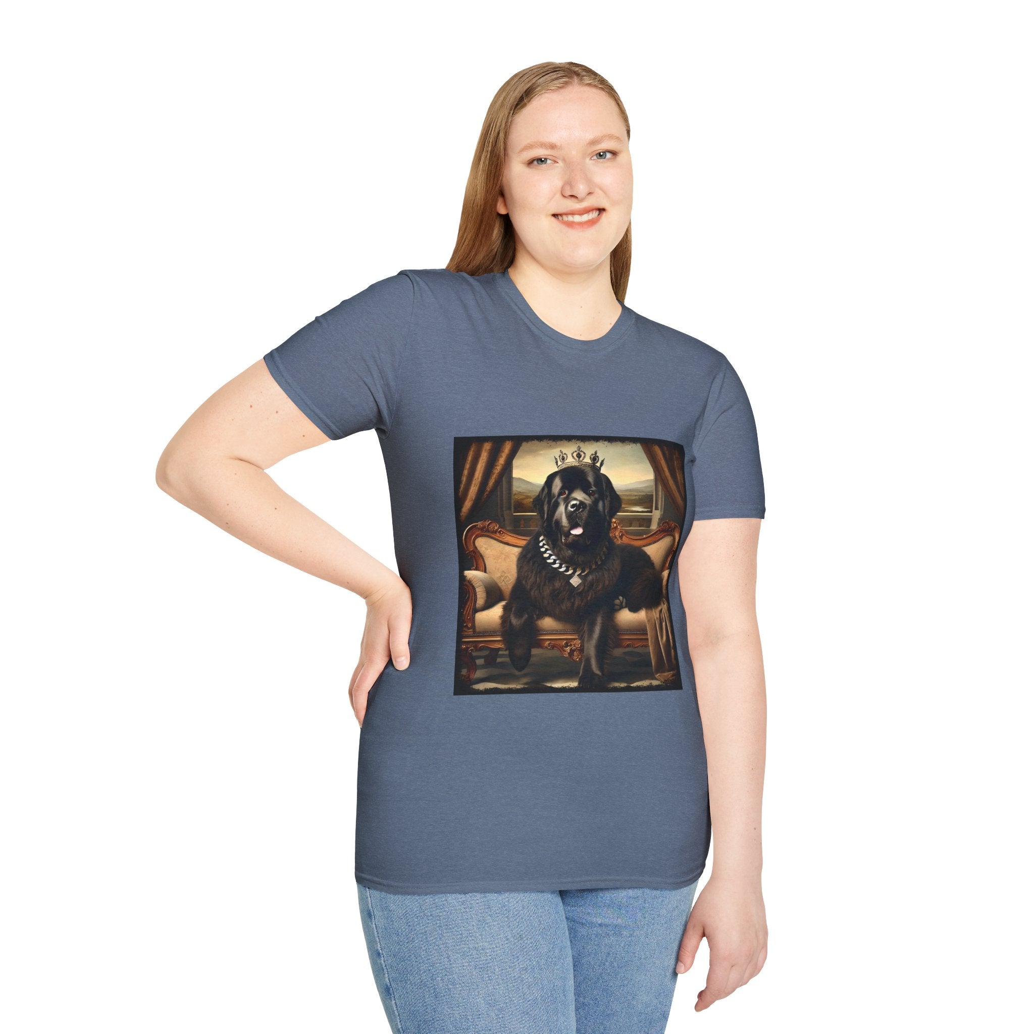 Newfoundland Posh Prince | Unisex Dog T-Shirt